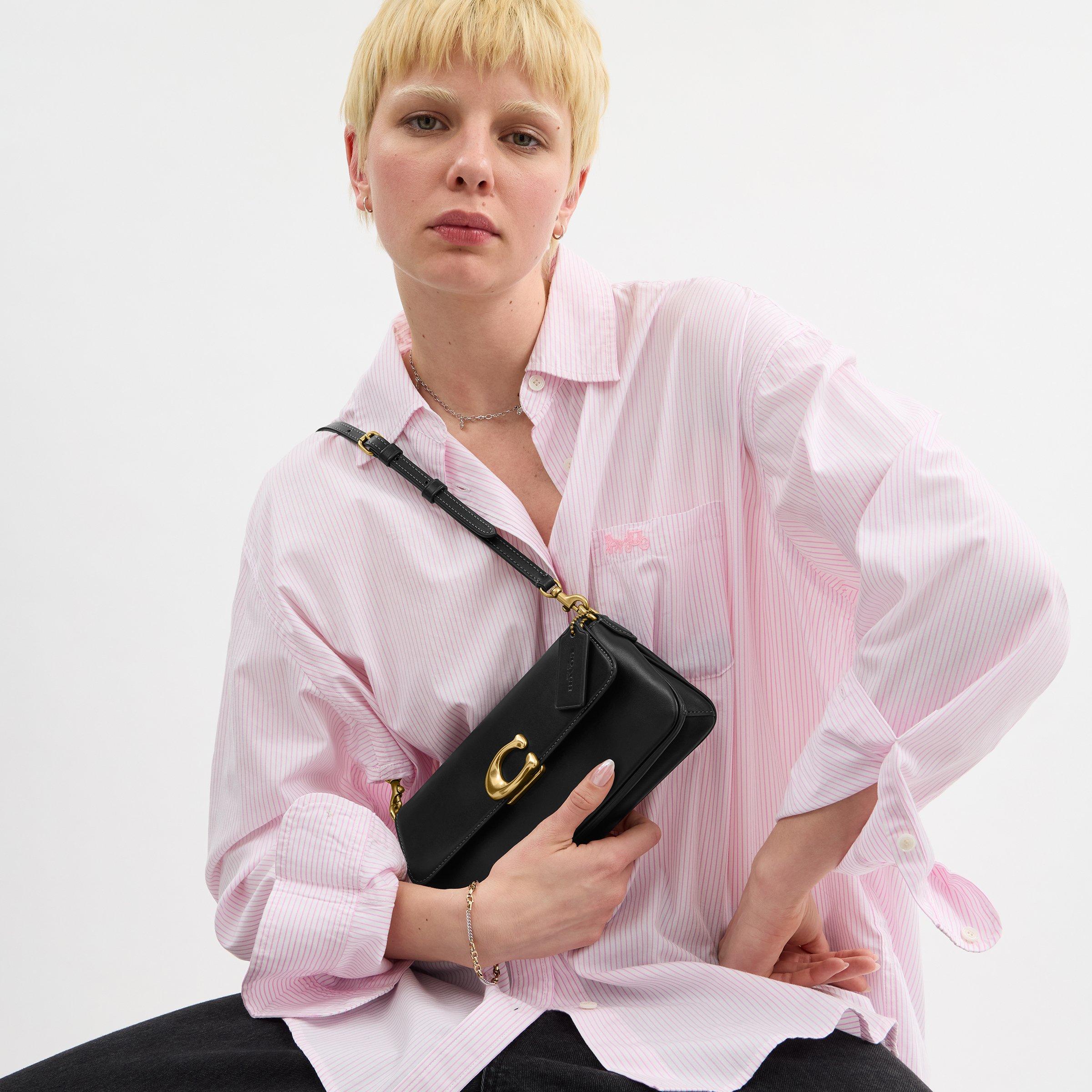 B4/BLACK - Coach - Jet Shoulder Bag - 5