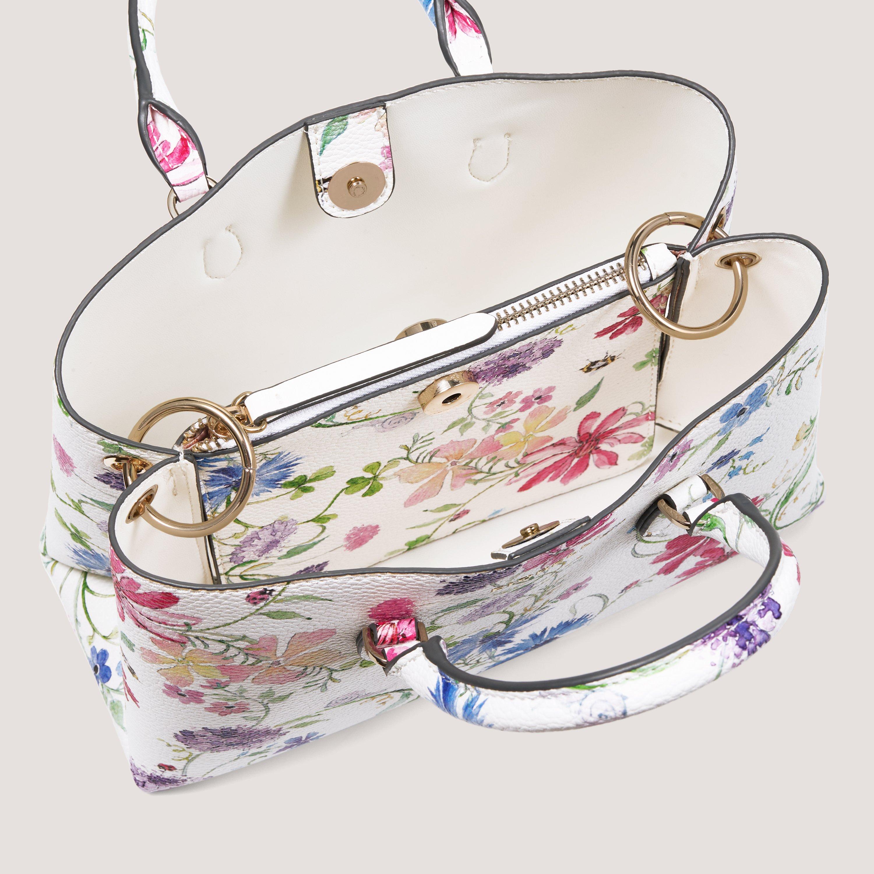 VILDBLOMST - Fiorelli - Women's Emery Floral Satchel Bag - 4