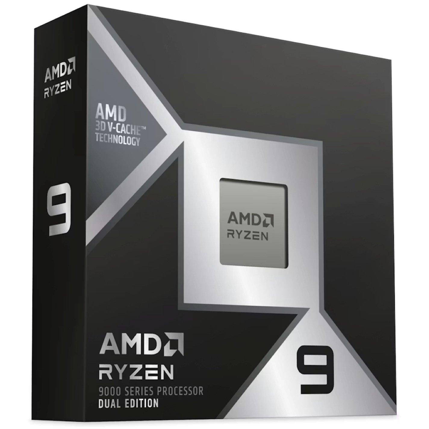 Schwarz - AMD - Ryzen 9 9950X3D2 Dual Edition CPU - 6