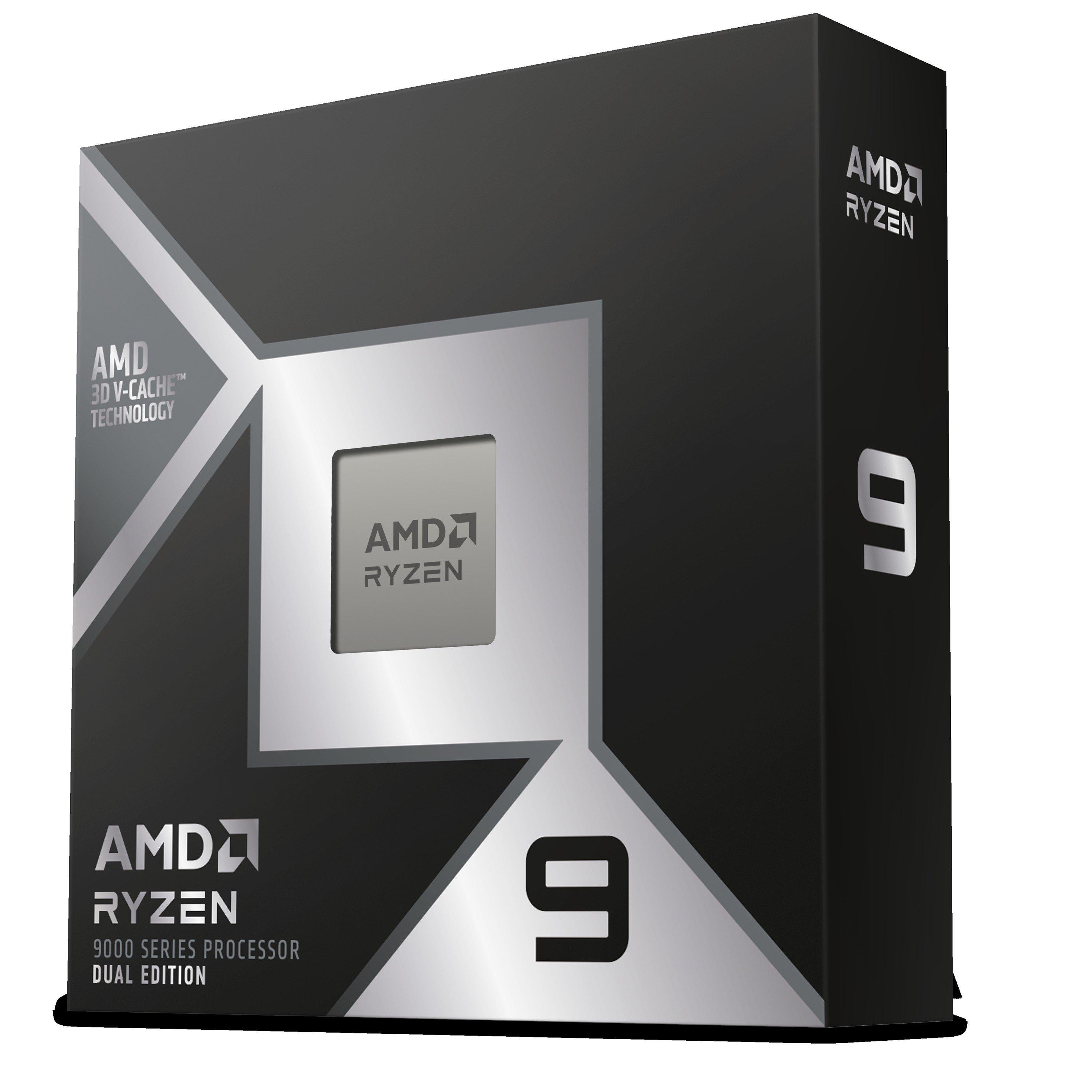 Schwarz - AMD - Ryzen 9 9950X3D2 Dual Edition CPU - 9