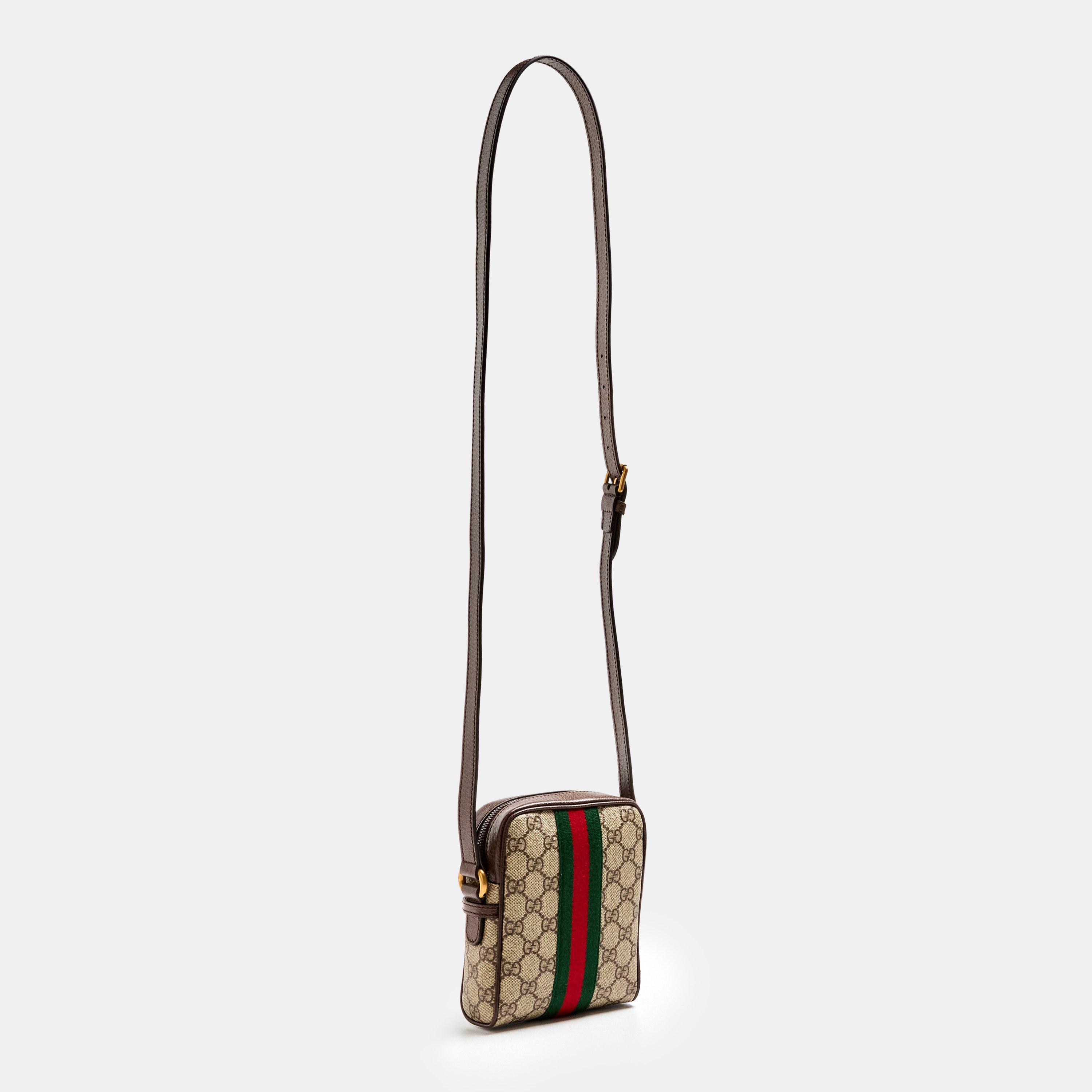 Brown - Gucci - Ophidia Mini Messenger Bag - 2