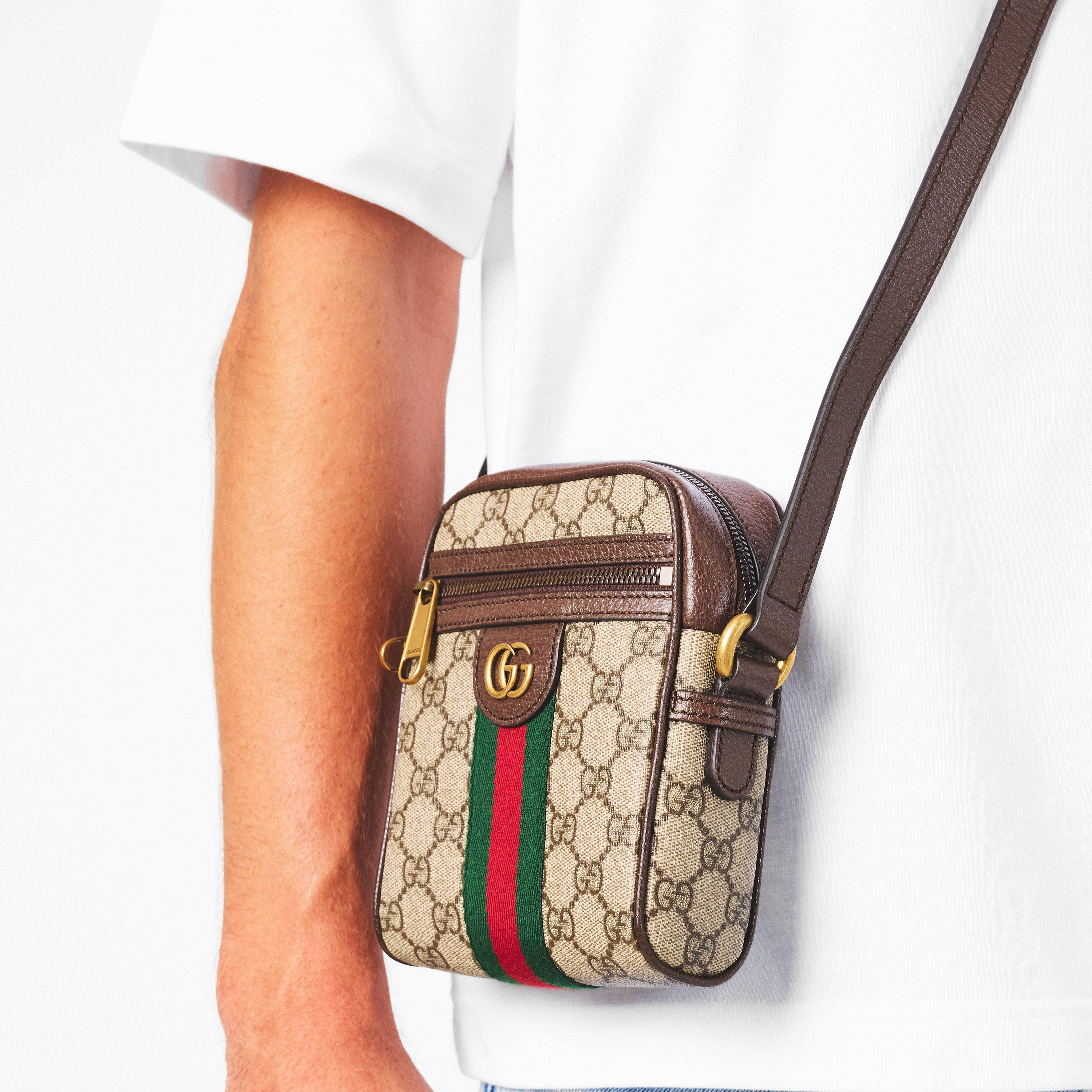 Brown - Gucci - Ophidia Mini Messenger Bag - 3