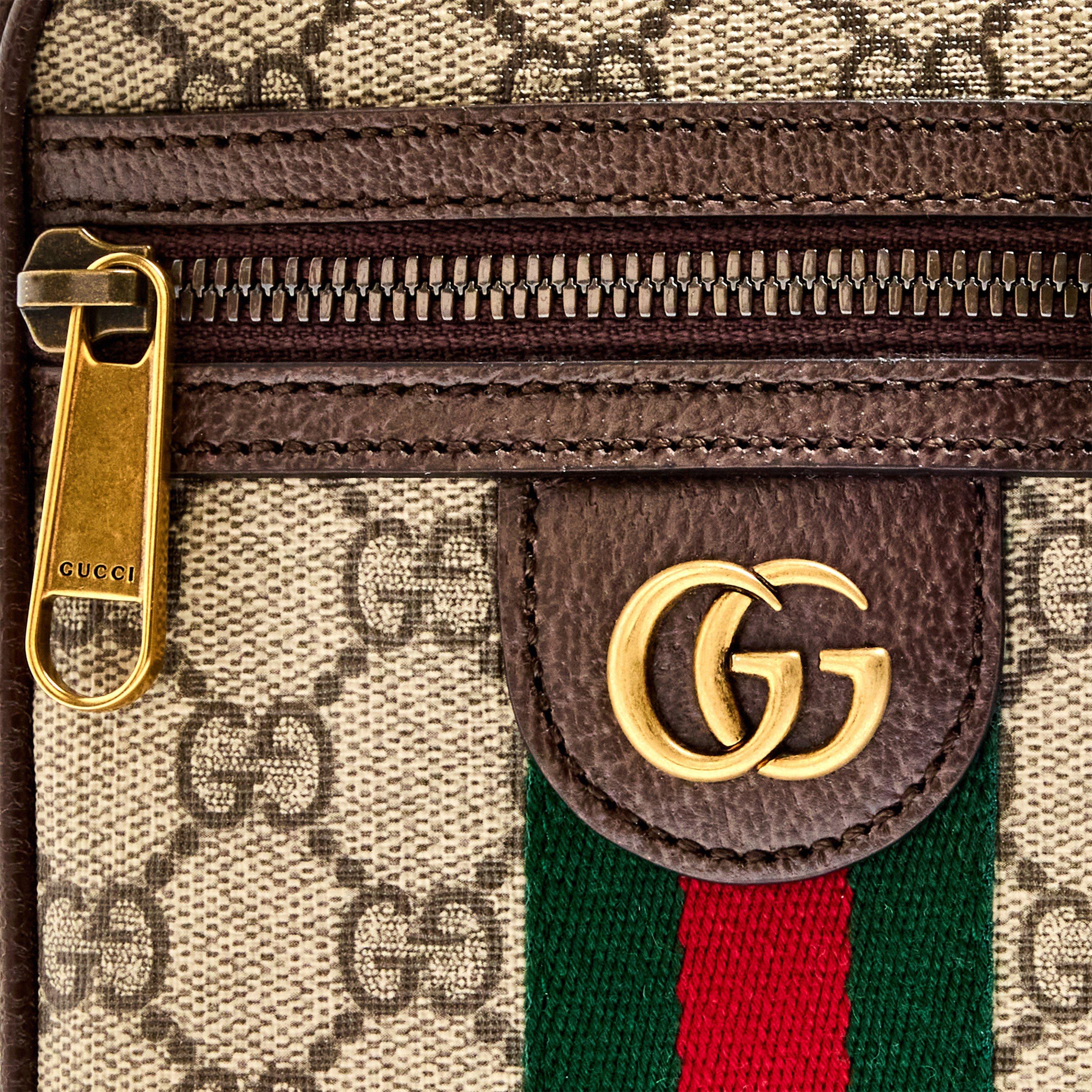 Brown - Gucci - Ophidia Mini Messenger Bag - 4