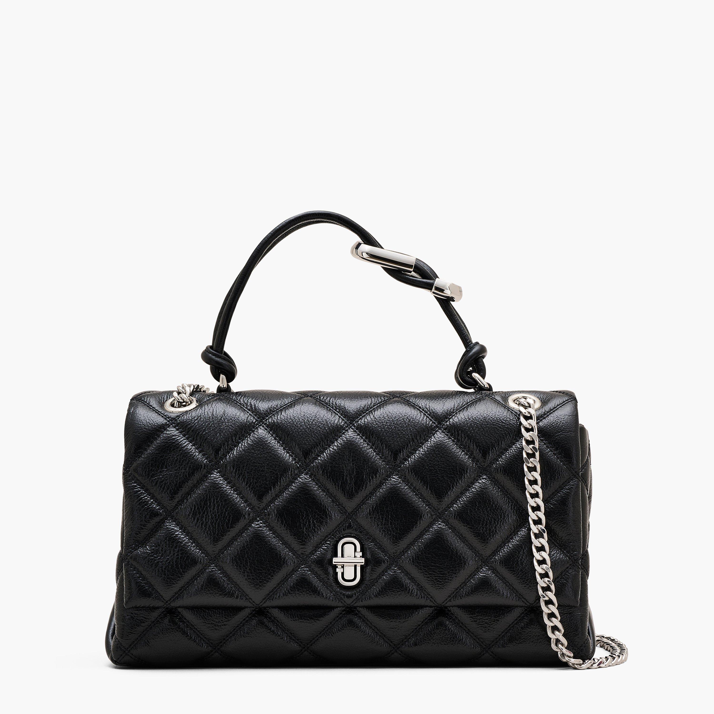 Black - Marc Jacobs - Women's Quilted Dual Convertible Shoulder Bag - 1