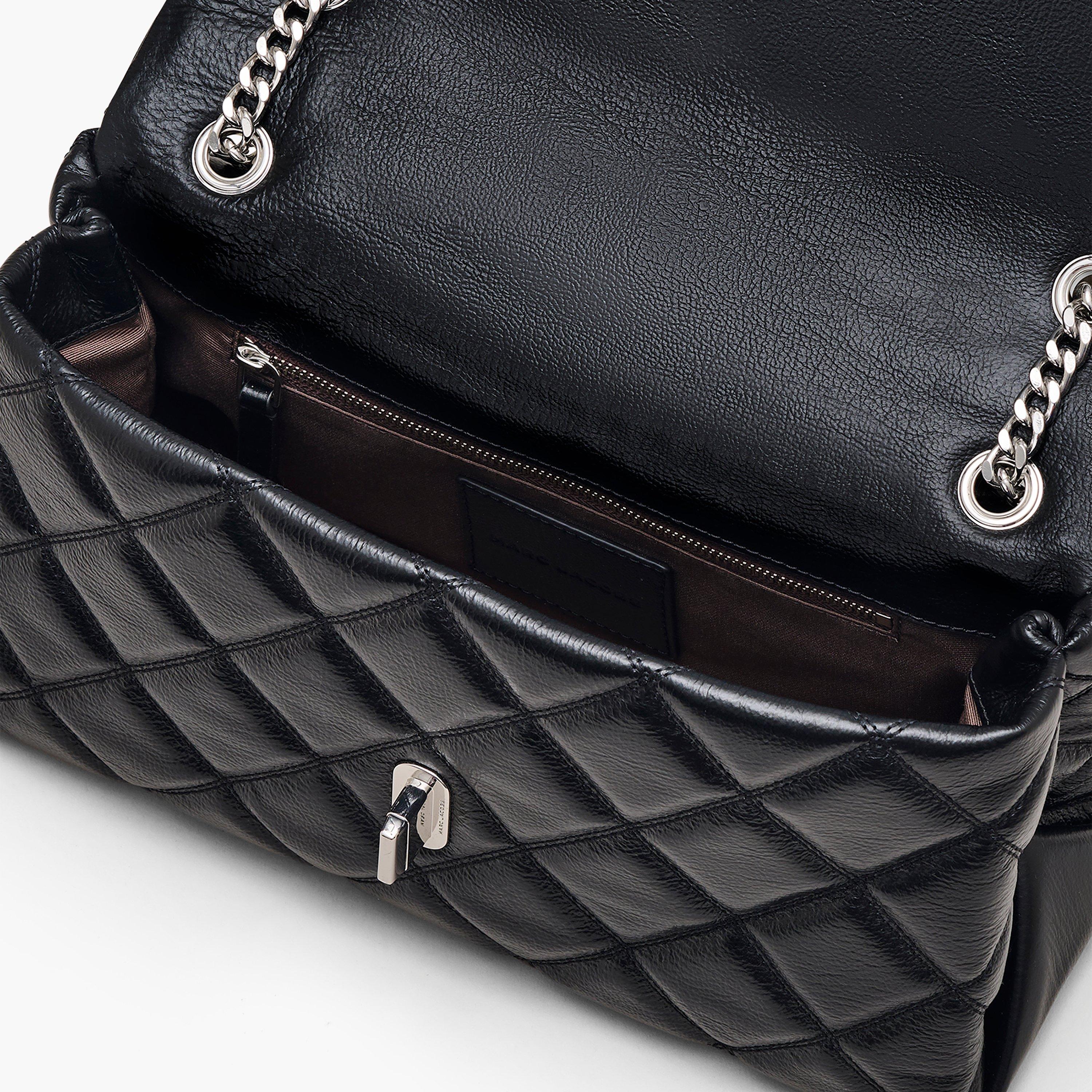 Black - Marc Jacobs - Women's Quilted Dual Convertible Shoulder Bag - 4