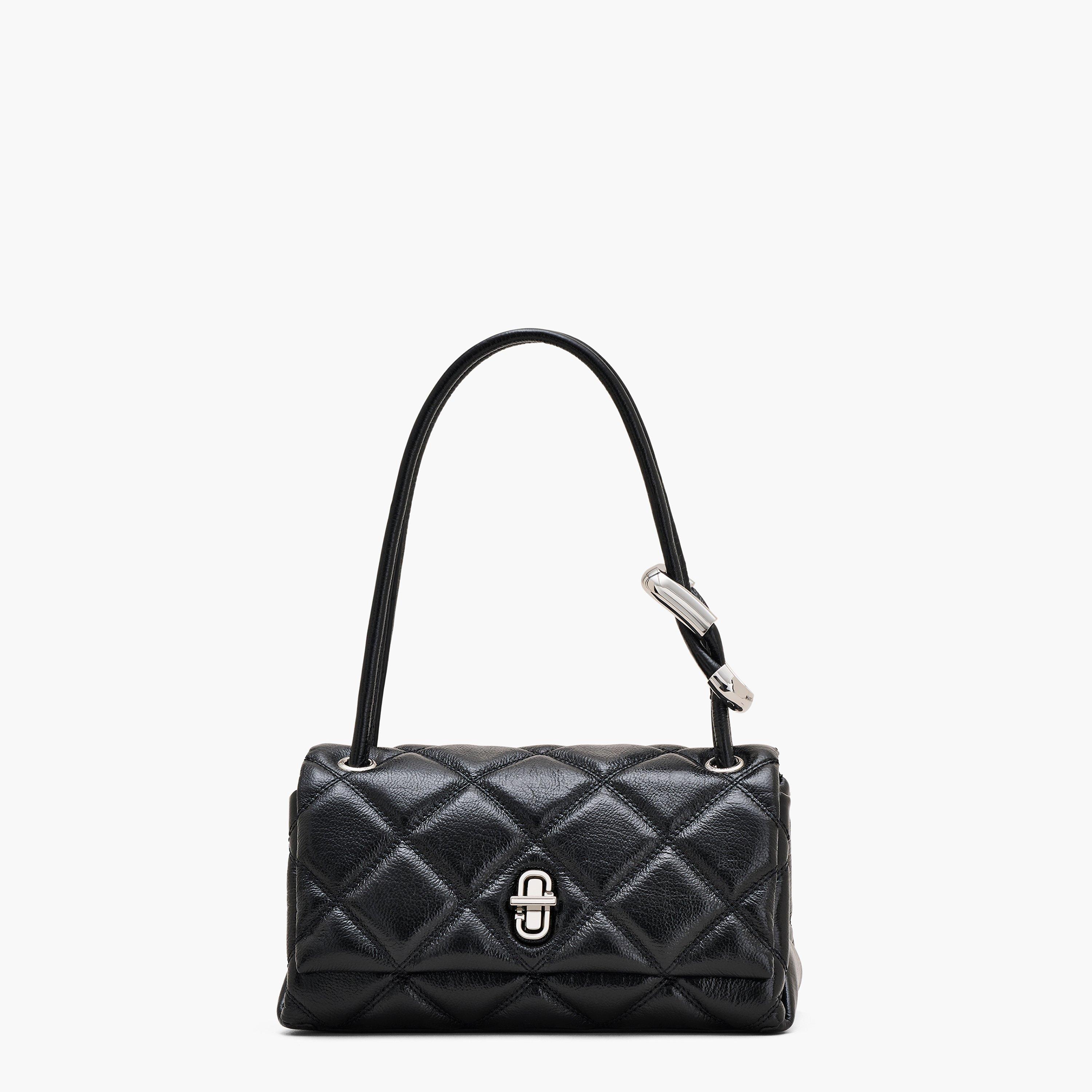 Black - Marc Jacobs - Women's Quilted Mini Dual Shoulder Bags - 1