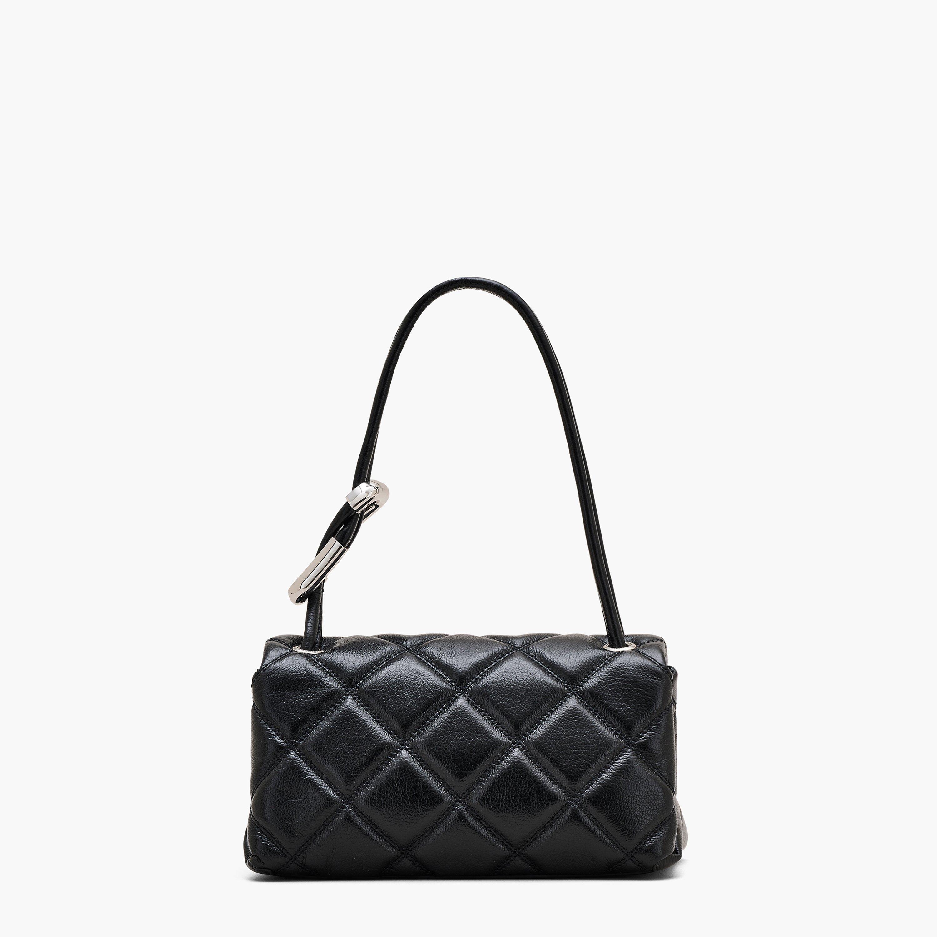 Black - Marc Jacobs - Women's Quilted Mini Dual Shoulder Bags - 3