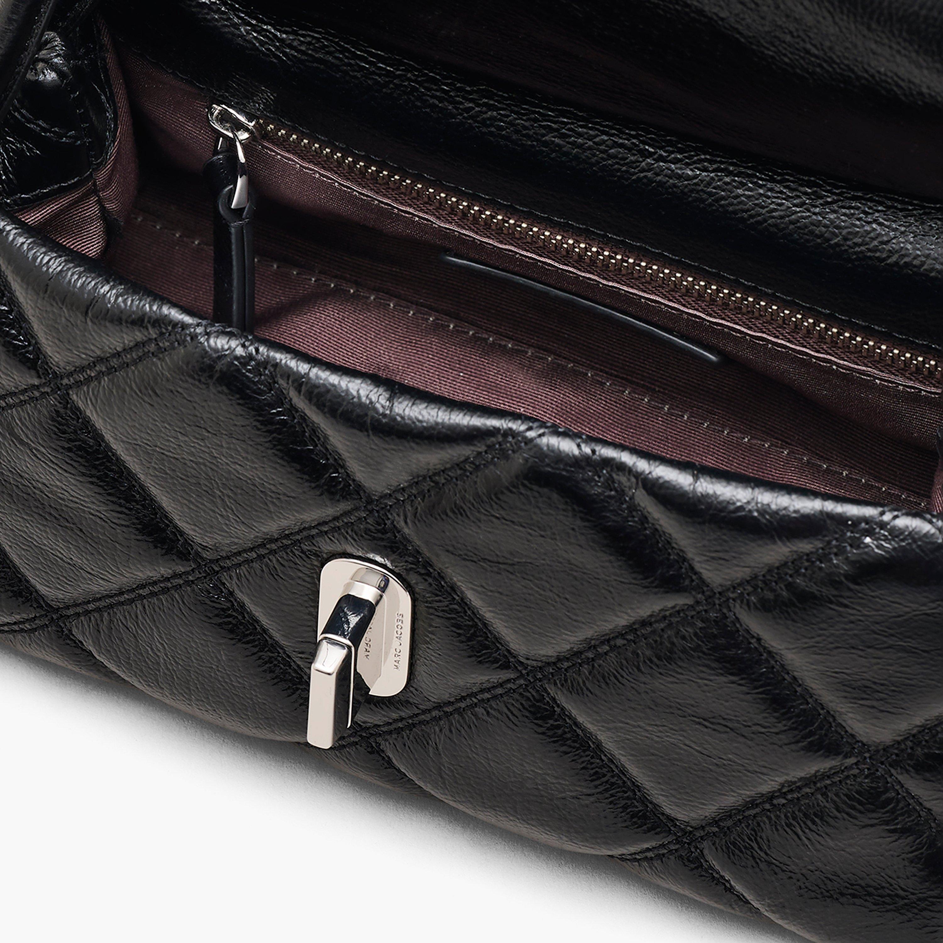 Black - Marc Jacobs - Women's Quilted Mini Dual Shoulder Bags - 4