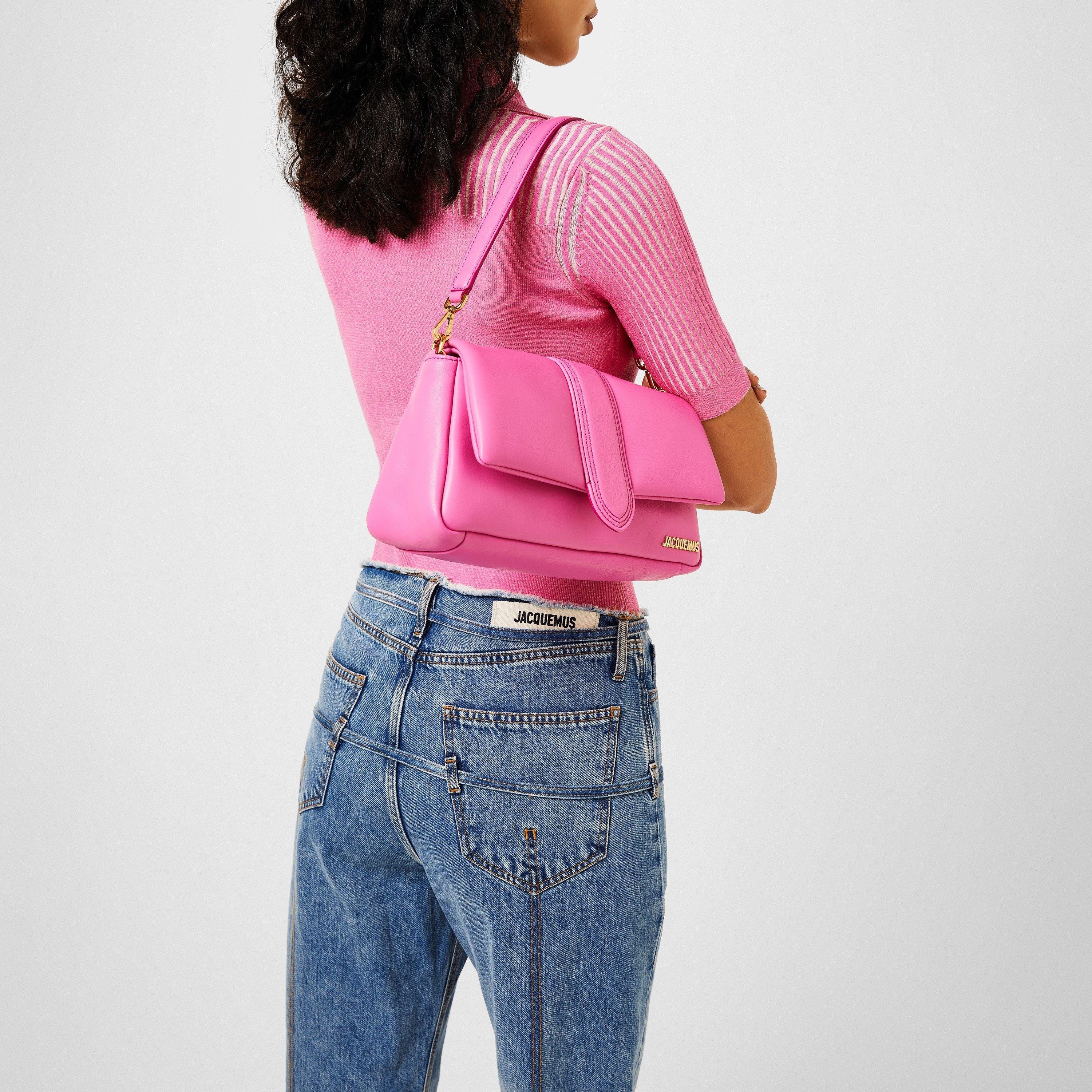 JACQUEMUS Le Bambimou パフドフラップバッグ ピンク Jacquemus Le Petit Bambimou Shoulder Bag | Pink | FARFETCH
