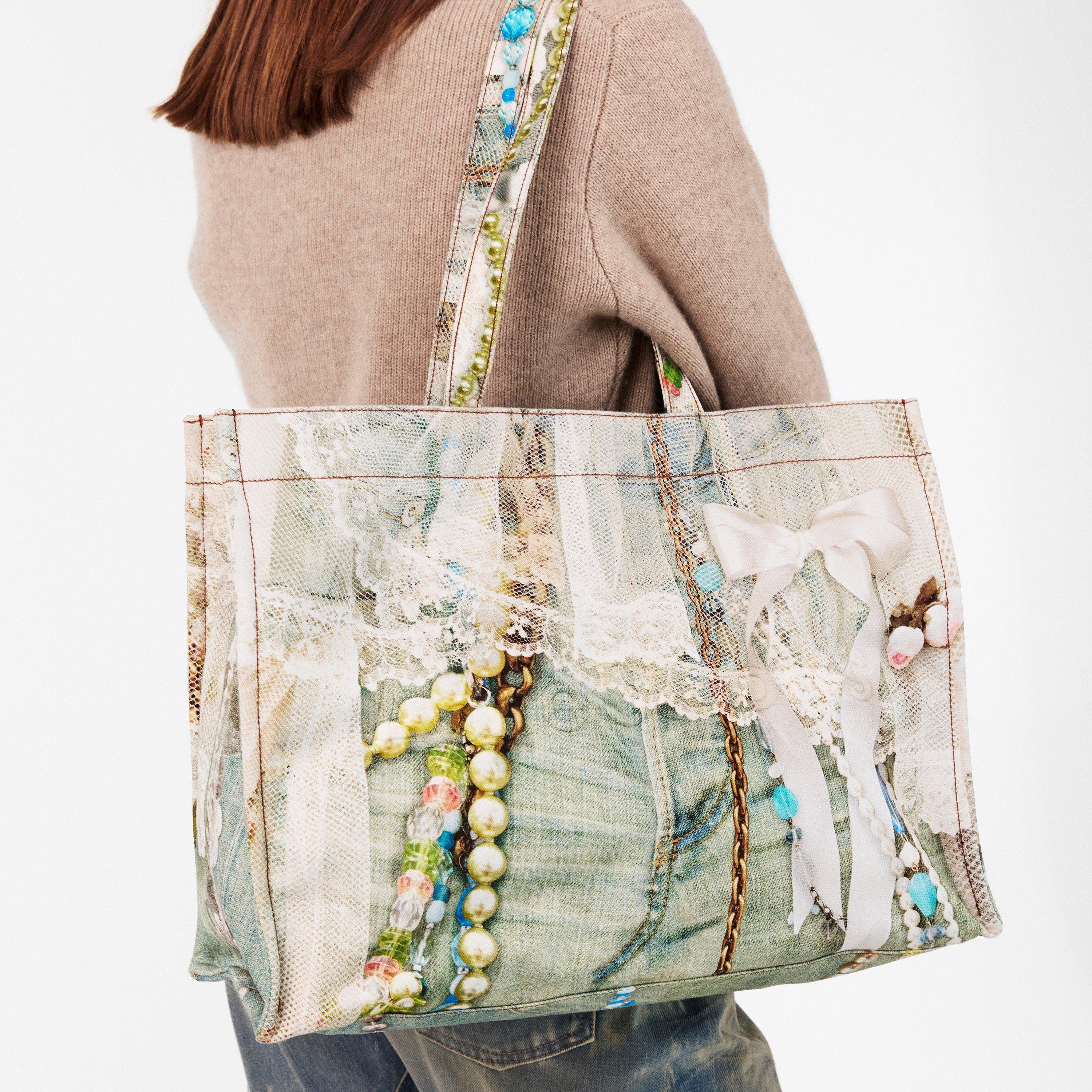 White Green - Acne Studios - Women's Shoulder Bag - 3