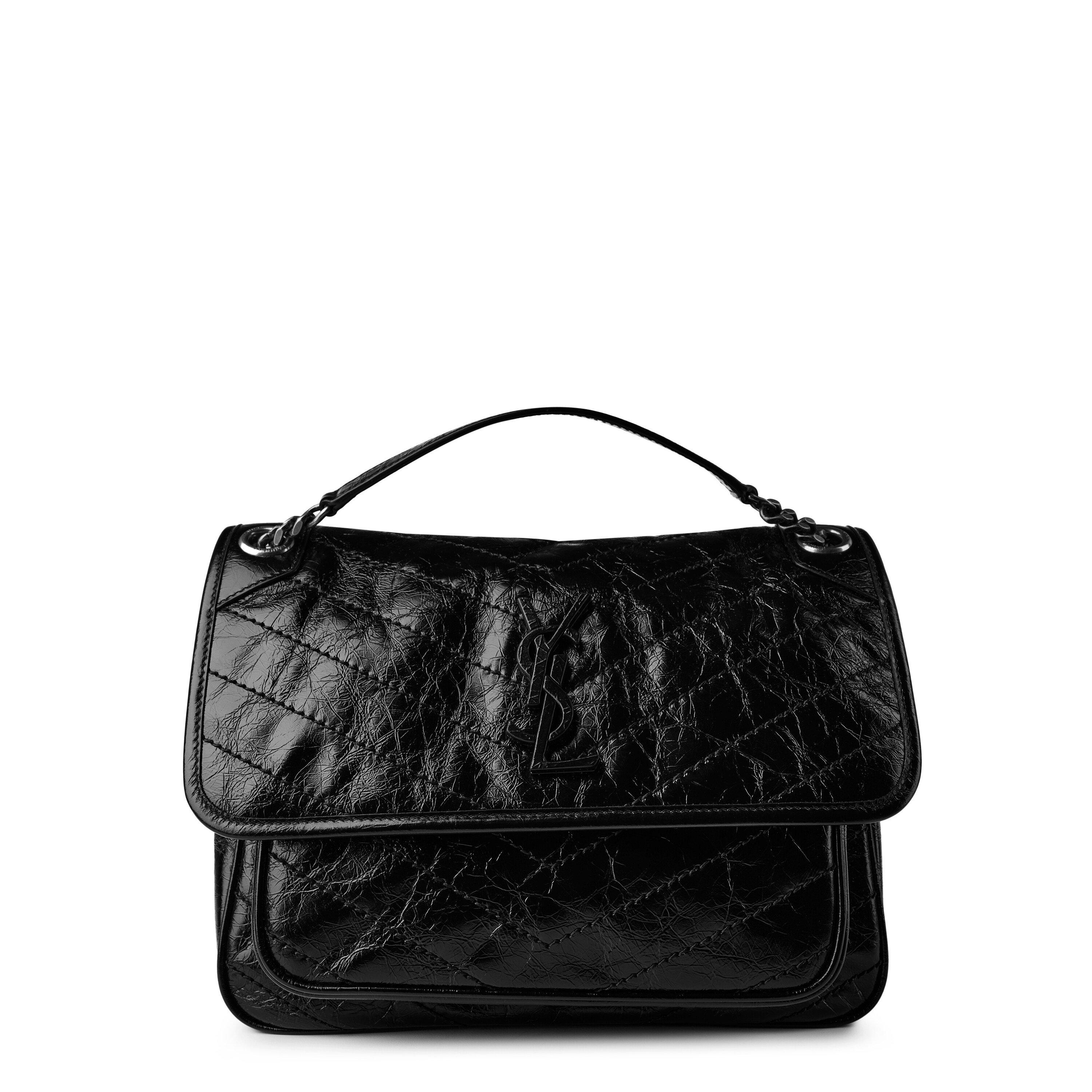 Saint Laurent Niki Medium Shoulder Bag - Black