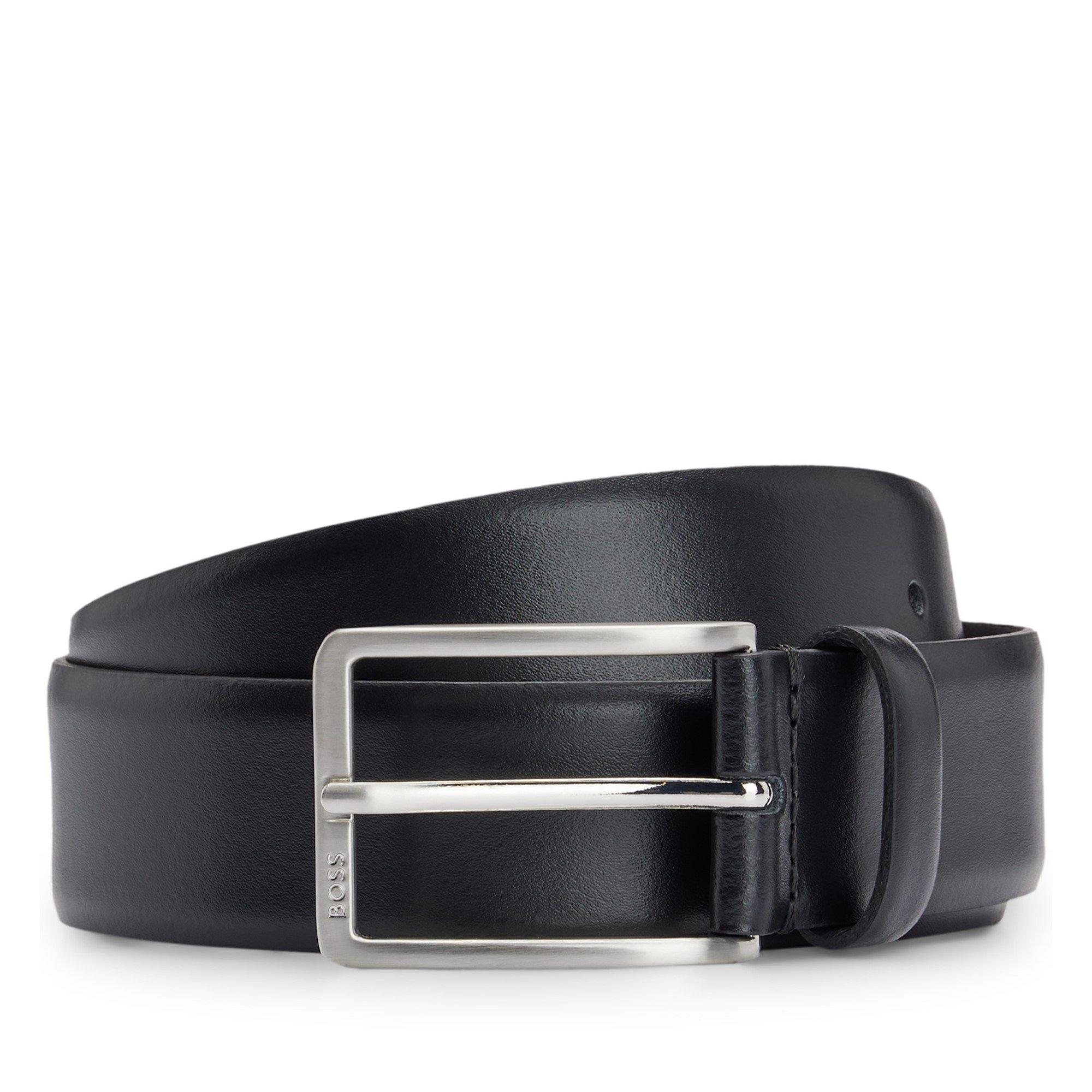 Boss Men's Logo Belt - Black 001 - 36-38W 105