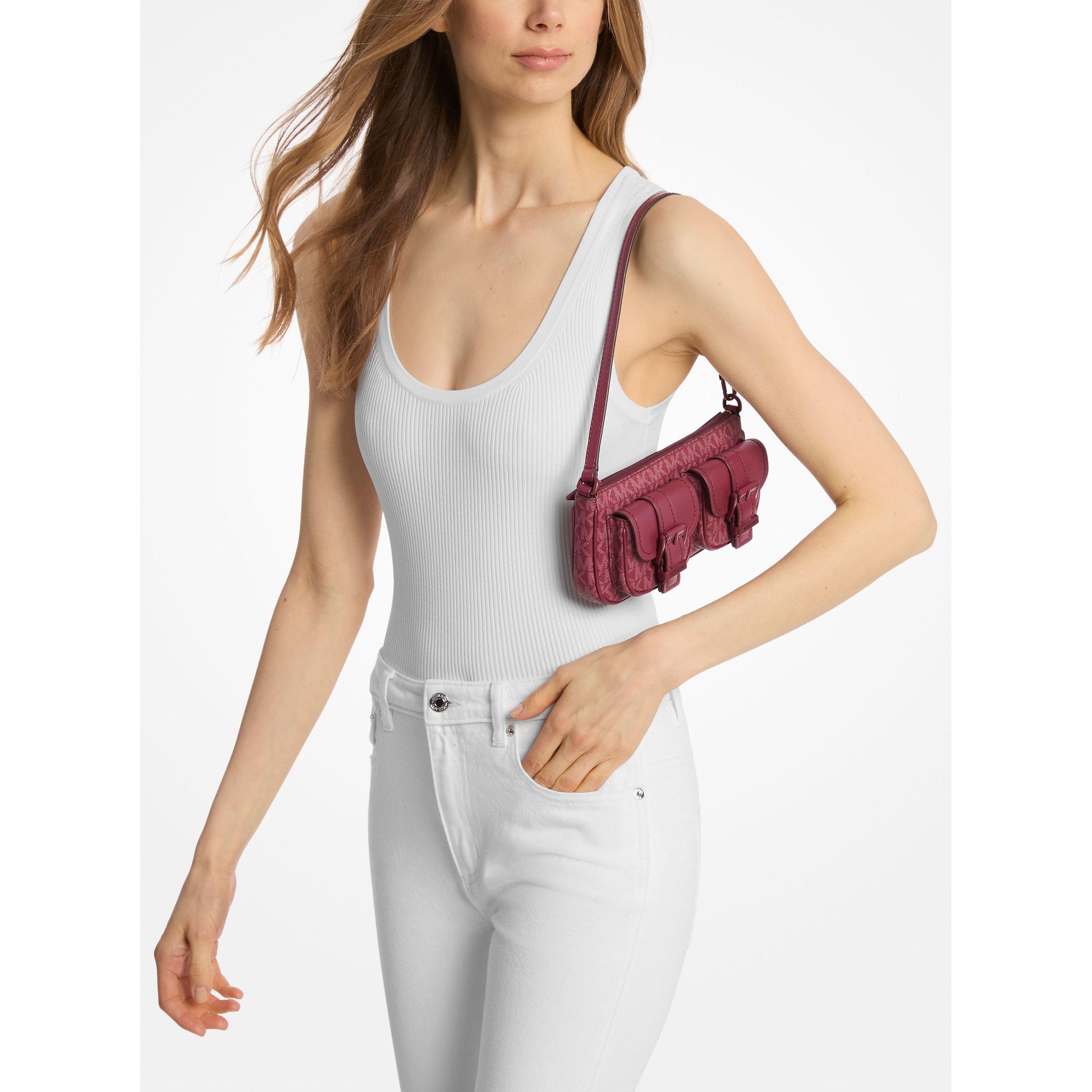 MULBERRY - MICHAEL Michael Kors - Women's Zoe Small Signature Logo Shoulder Bag - 3