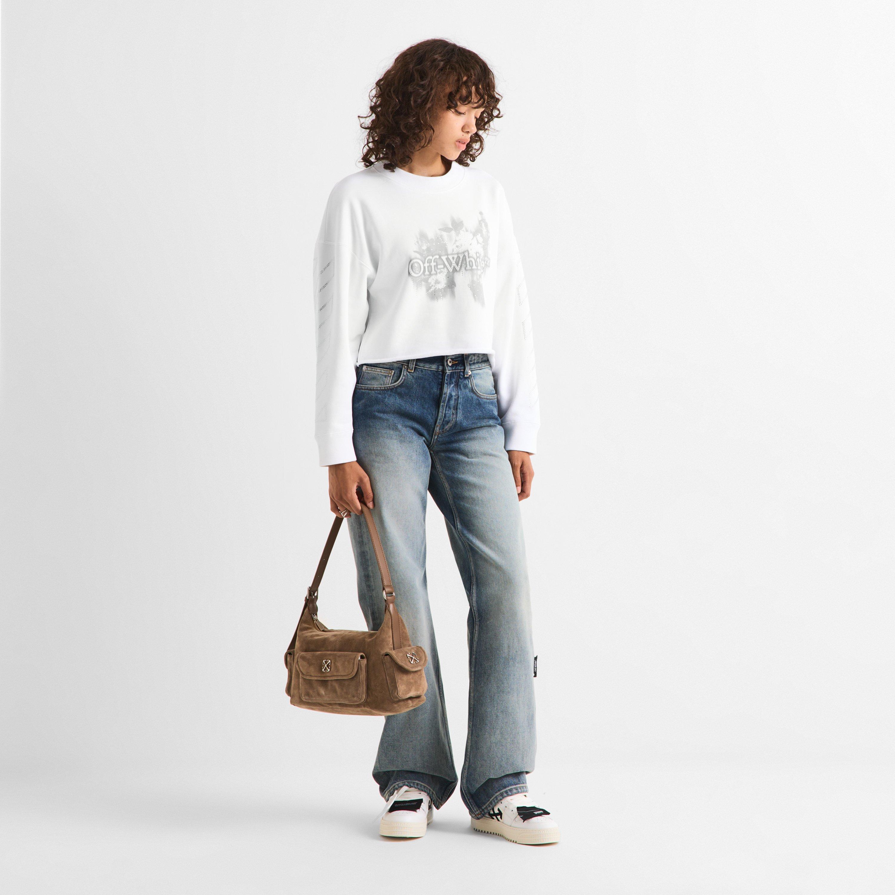 Beige - Off White - Dumbo Shoulder Bag - 6