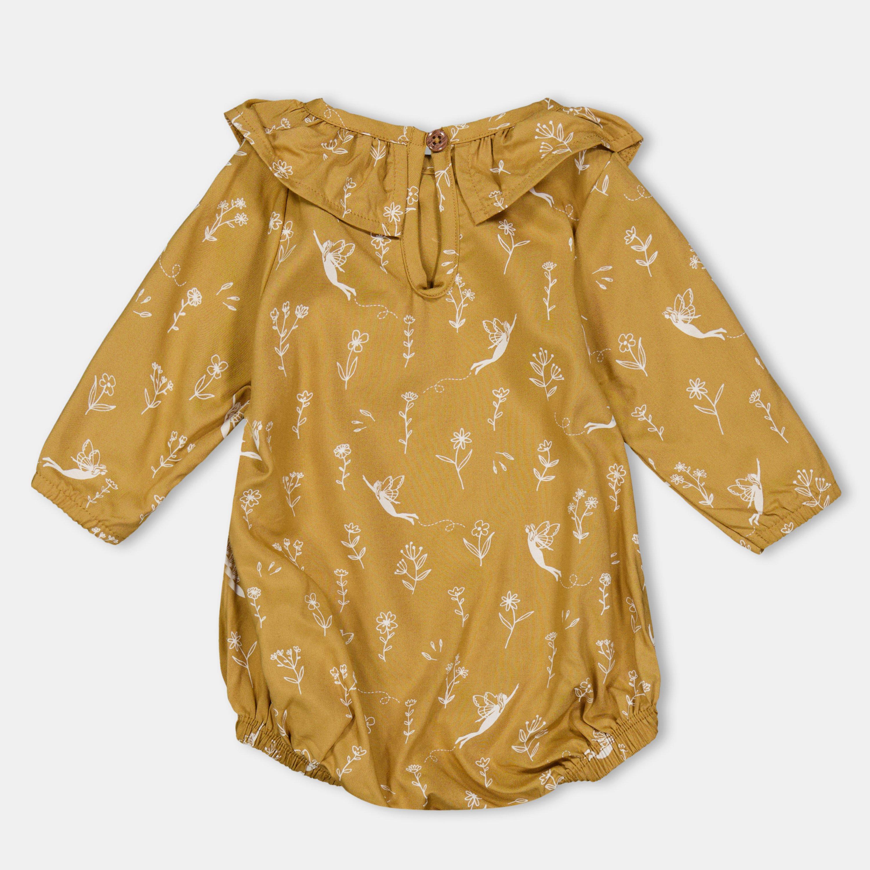 Geel - Lilly and Sid - Fairy Baby Bodysuit - 2