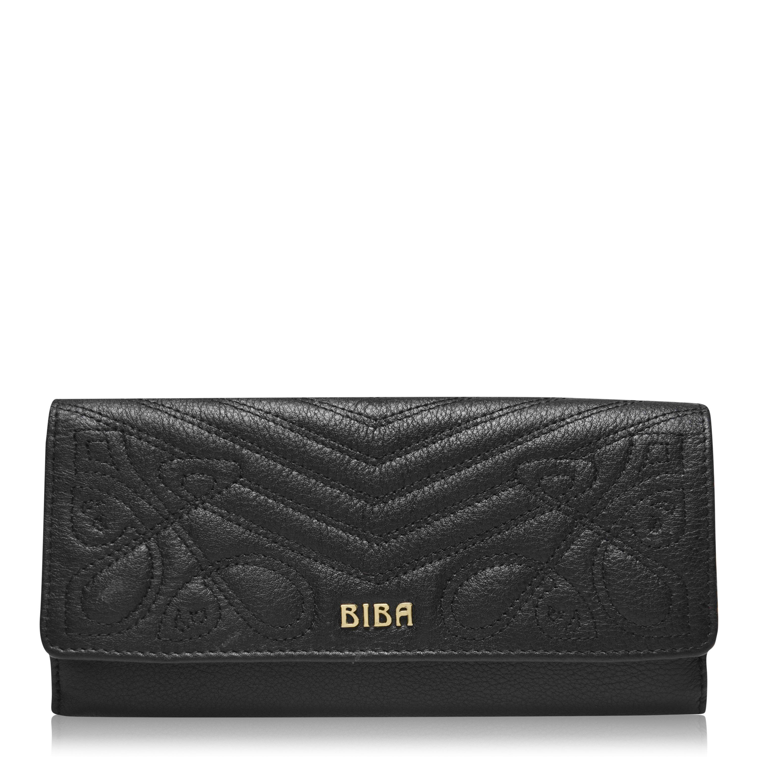 Black - Biba - BIBA Leather Maxine Purse - 1