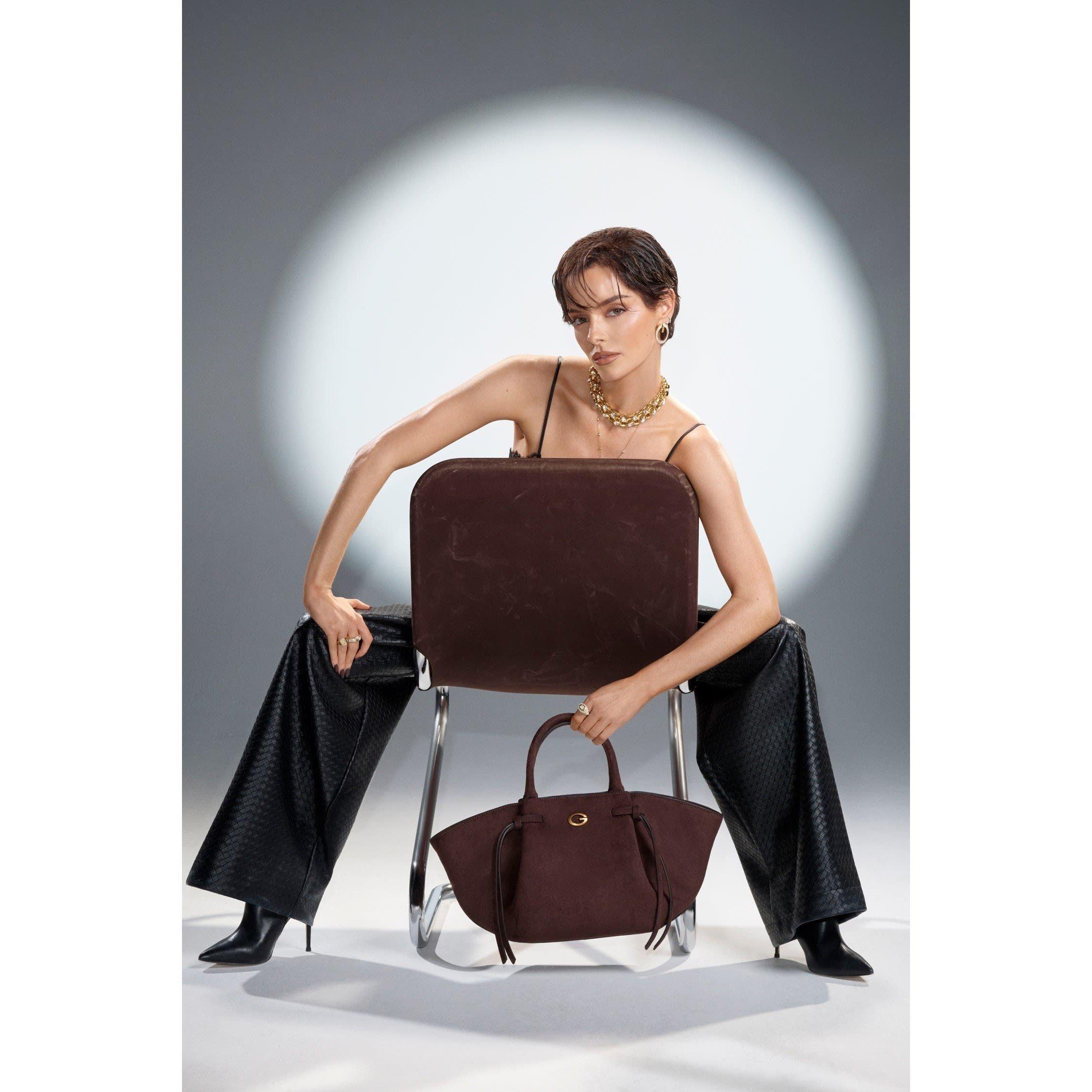 ESPRESSO - Guess - Women's Allegra Girlfriend Satchel - 3