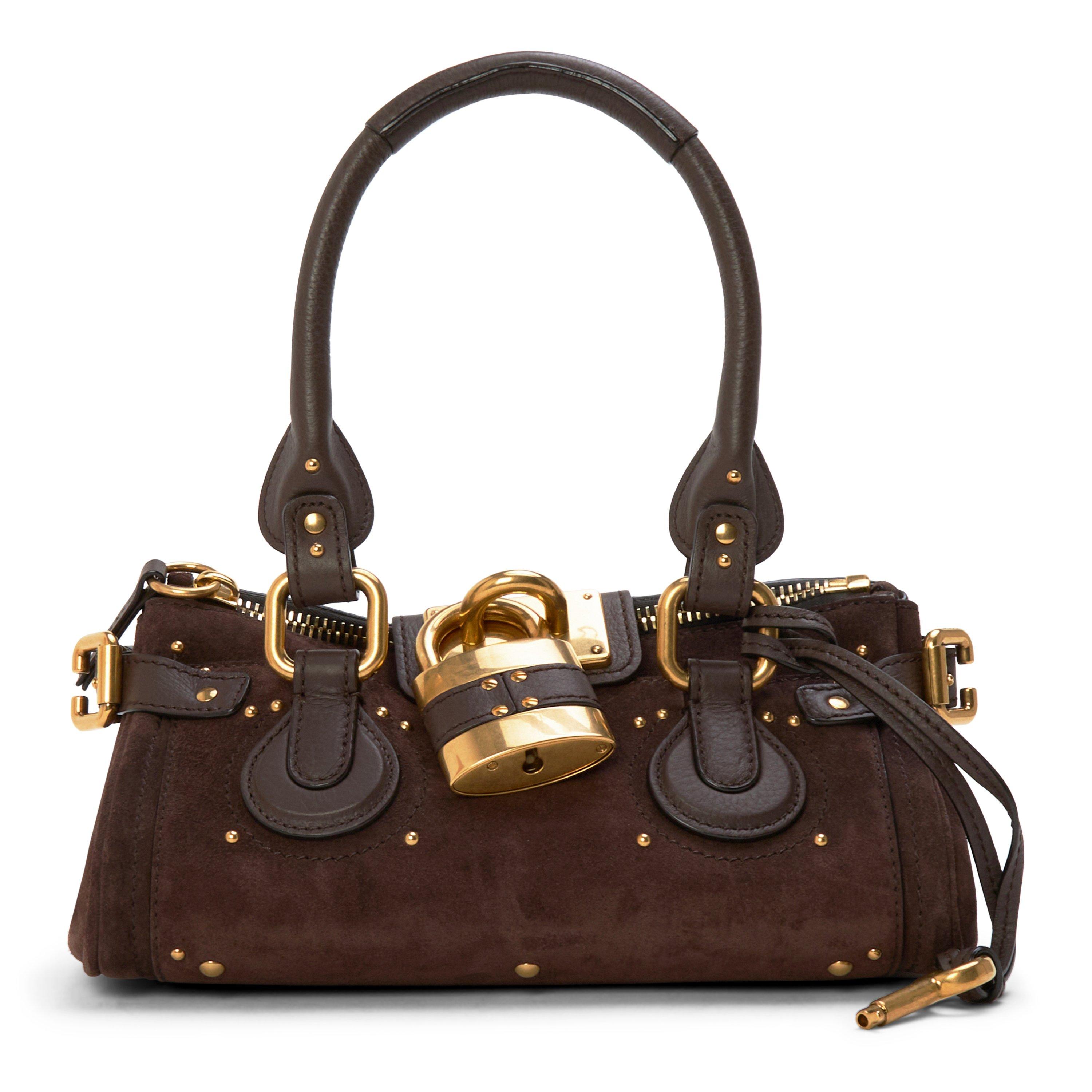Chloé Chloé Paddington Suede Leather Shoulder Bag - Image 3