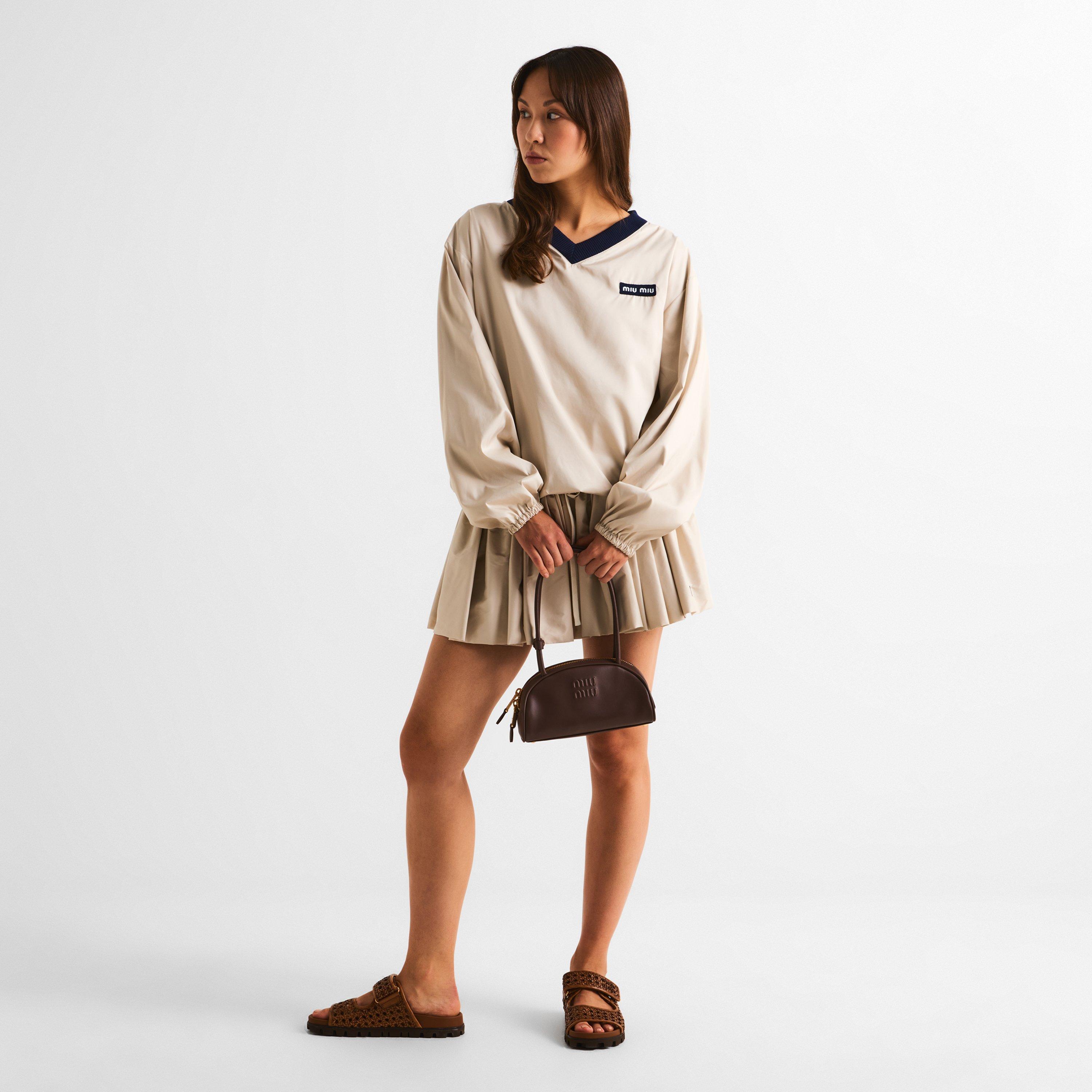 Radica - Miu Miu - Women's Beau Leather Bowling Bag - 6