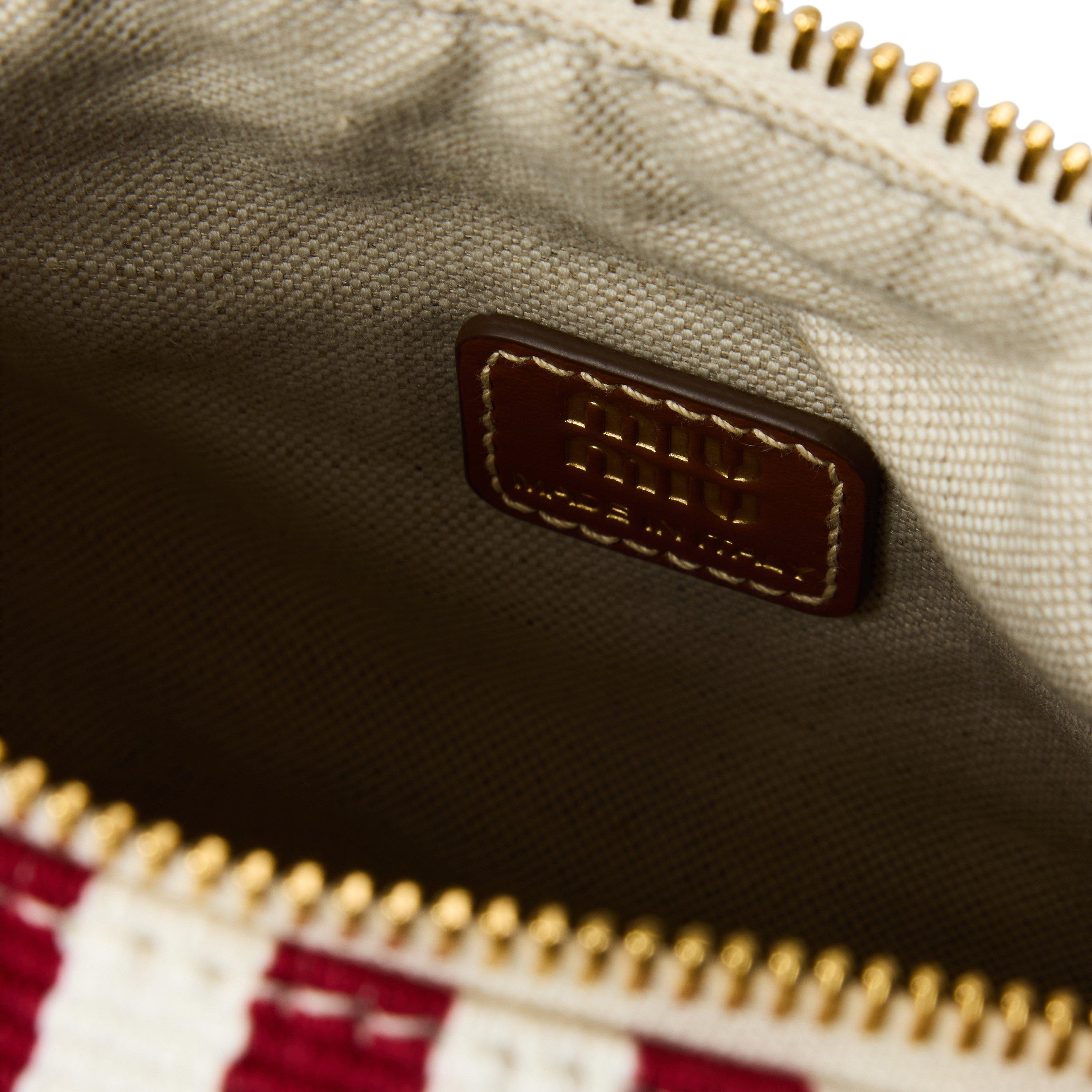 Rosso/Cognac - Miu Miu - Women's Shoulder Bag - 4