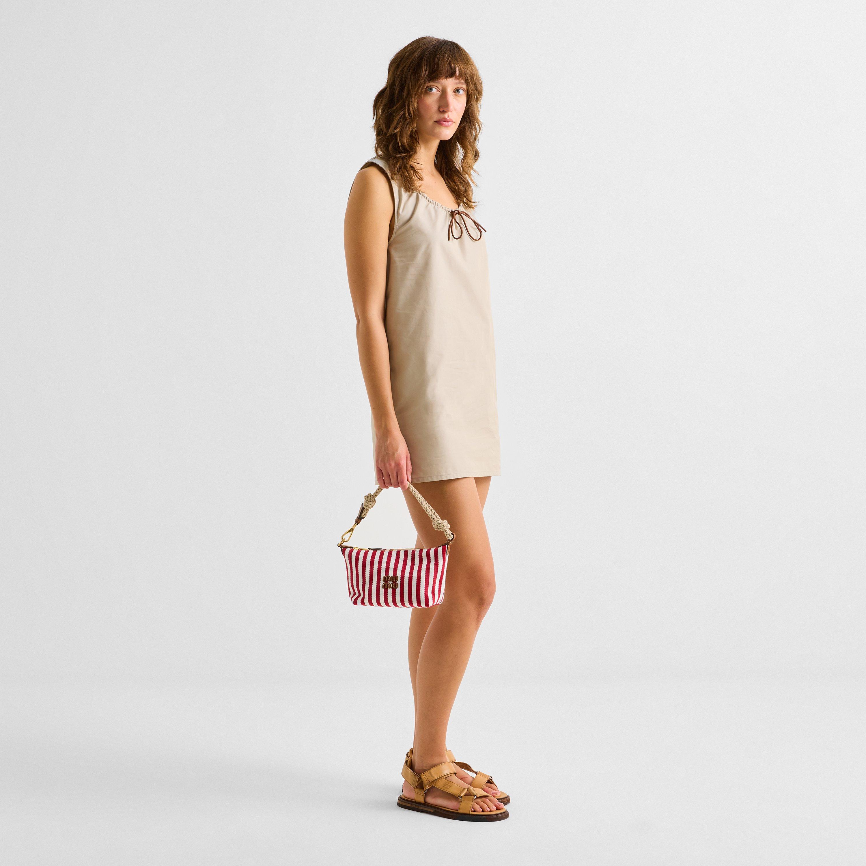 Rosso/Cognac - Miu Miu - Women's Shoulder Bag - 6
