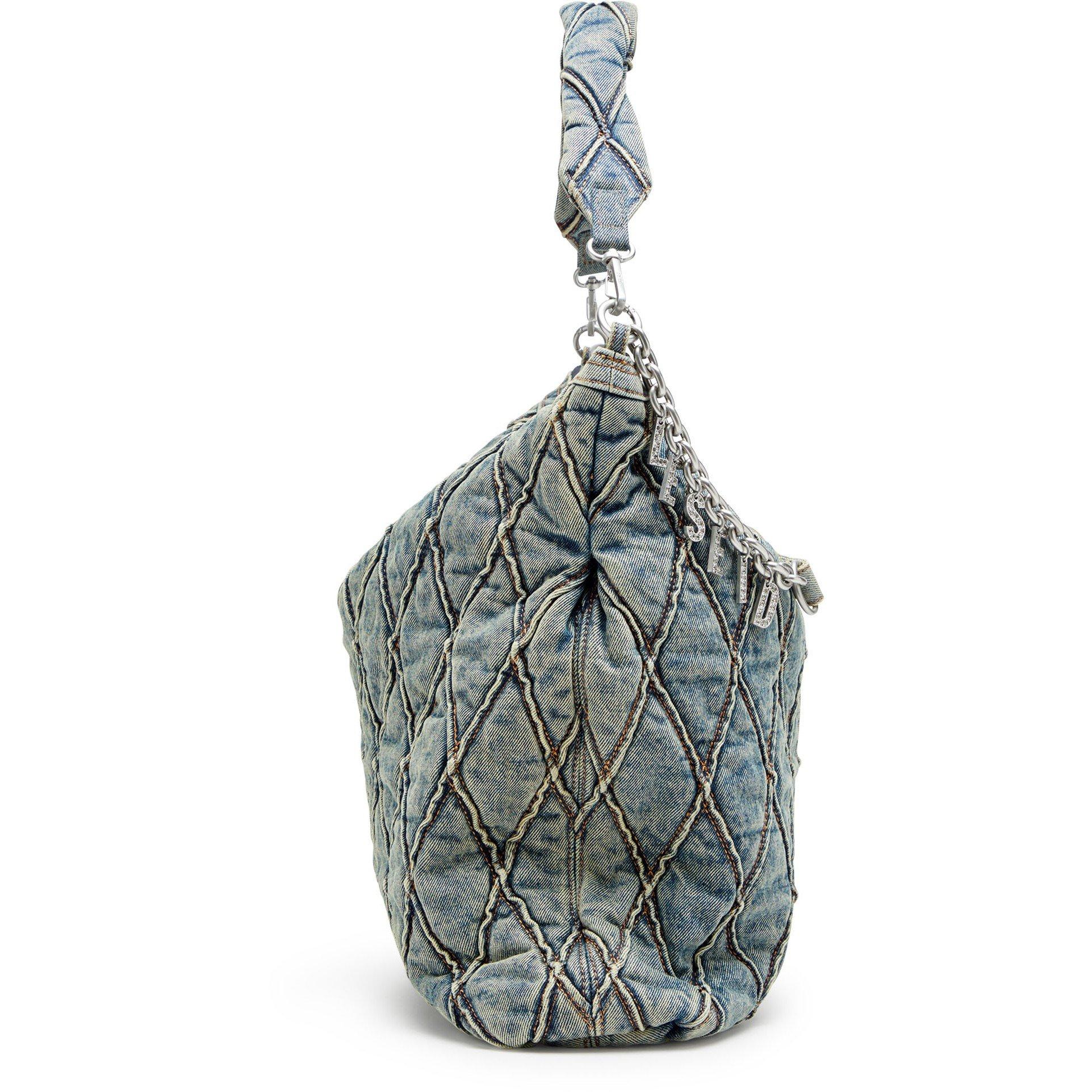 Denim - Diesel - Women's Charm Hobo Bag - 5