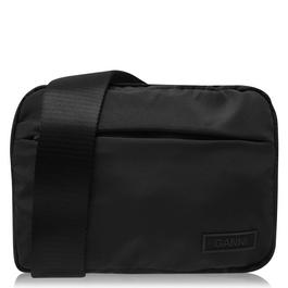 Ganni Tech Fabric Shoulder Bag