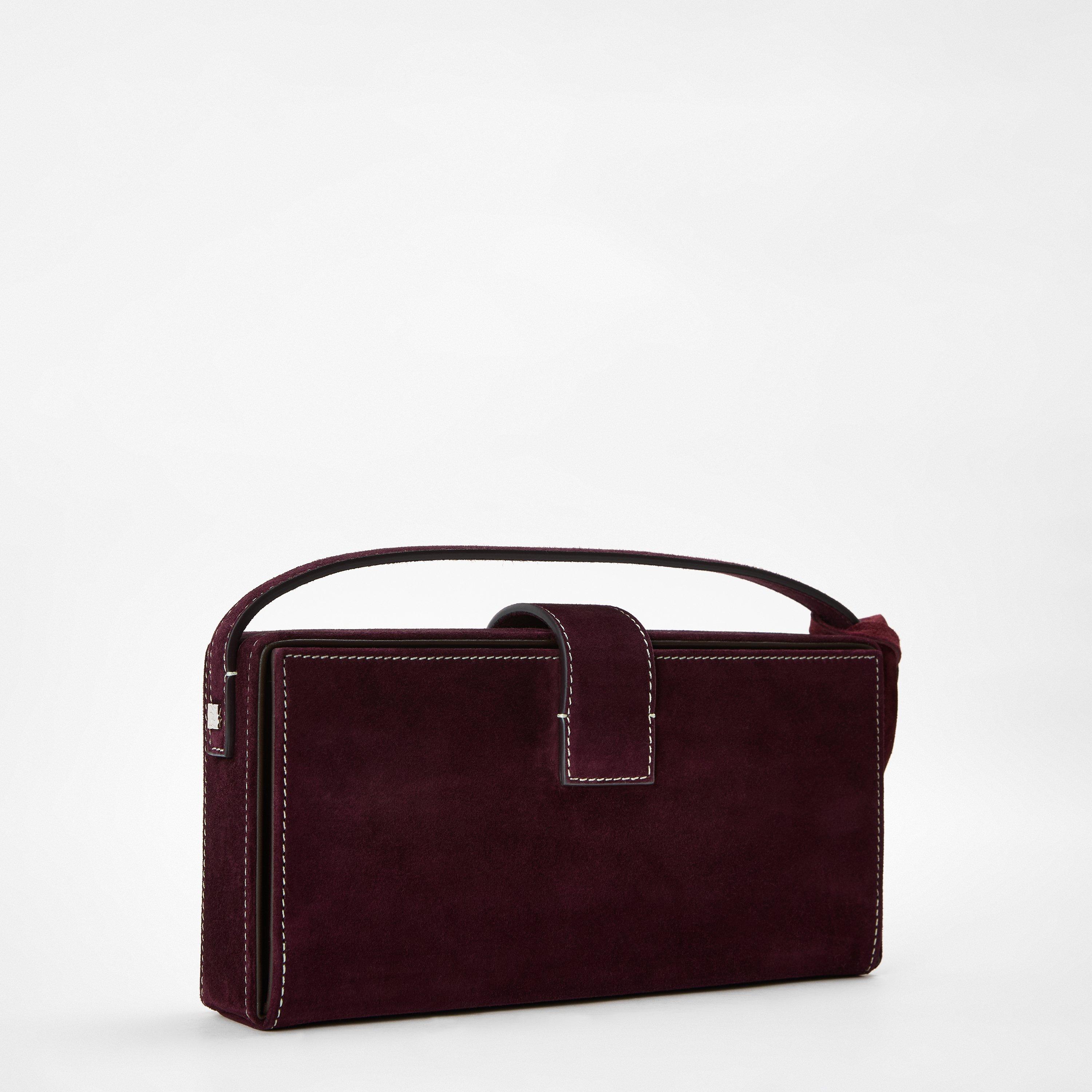 Burgundy - Magda Butrym - Womens Apolonia Bag - 2