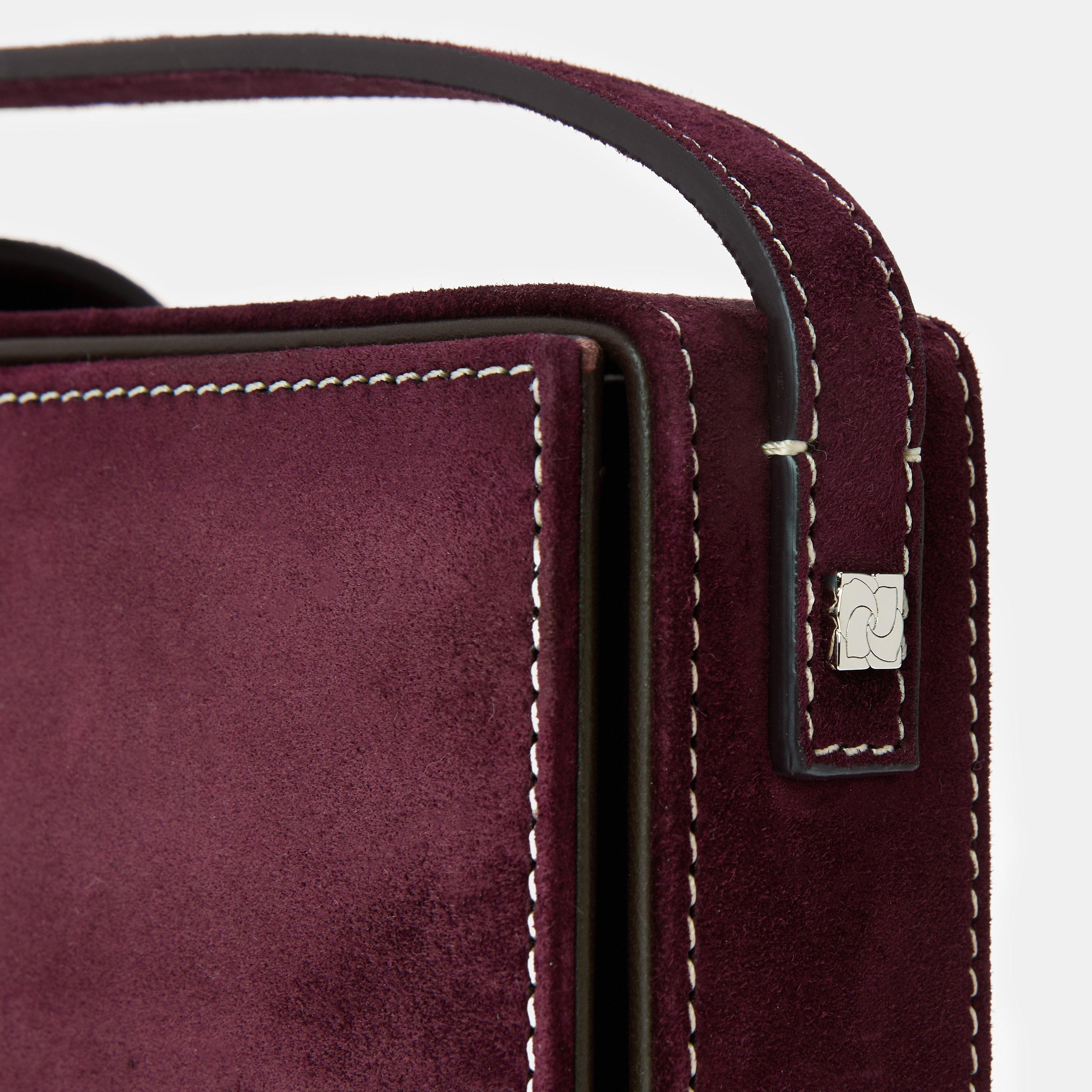Burgundy - Magda Butrym - Womens Apolonia Bag - 4