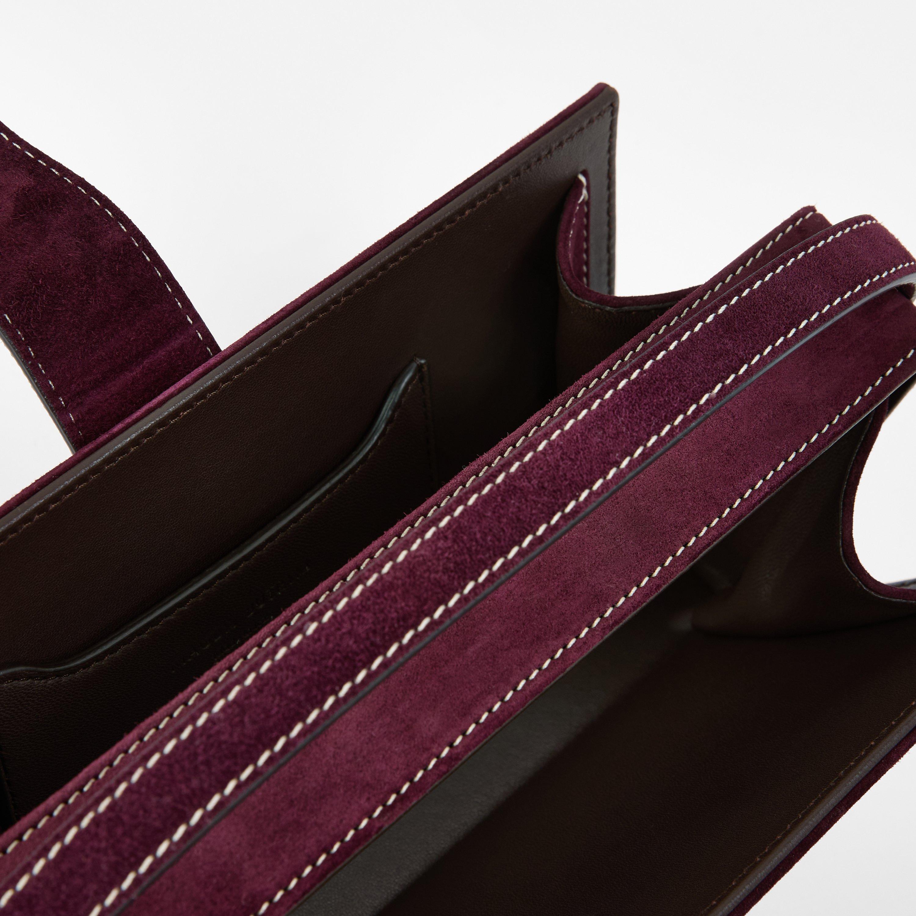 Burgundy - Magda Butrym - Womens Apolonia Bag - 5