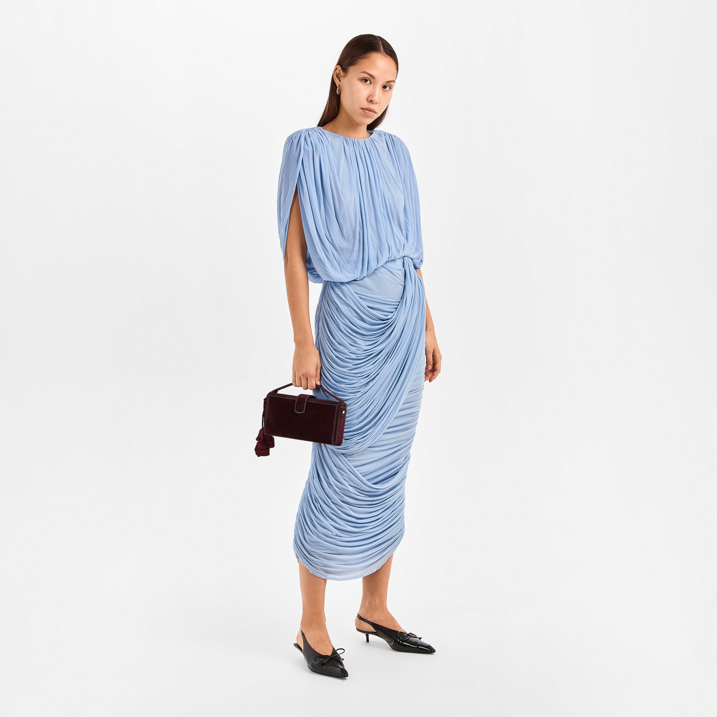 Burgundy - Magda Butrym - Womens Apolonia Bag - 6