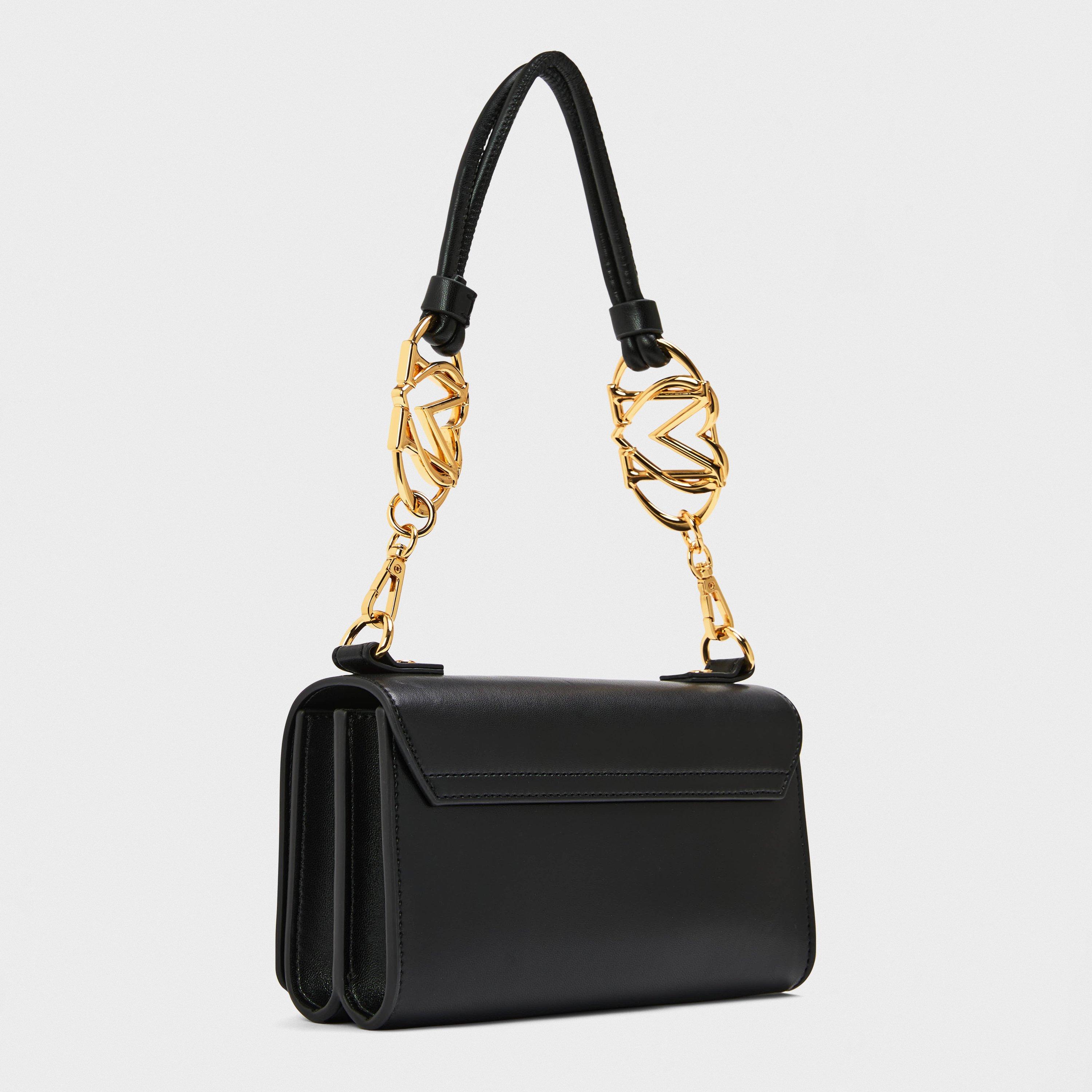 Black - Love Moschino - Women's Jewel Shoulder Bag - 2