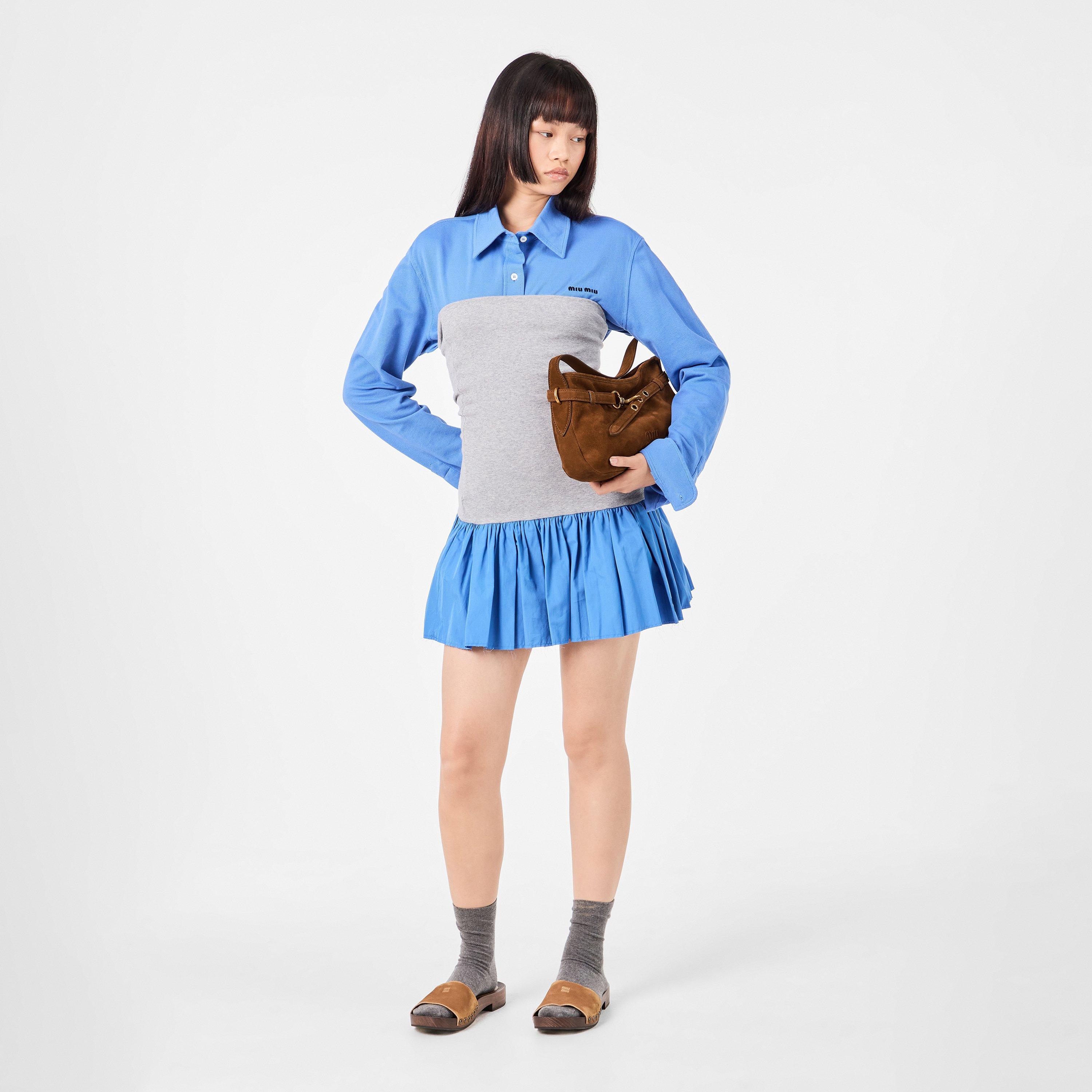 Rovere - Miu Miu - Women's Aventure Suede Shoulder Bag - 6