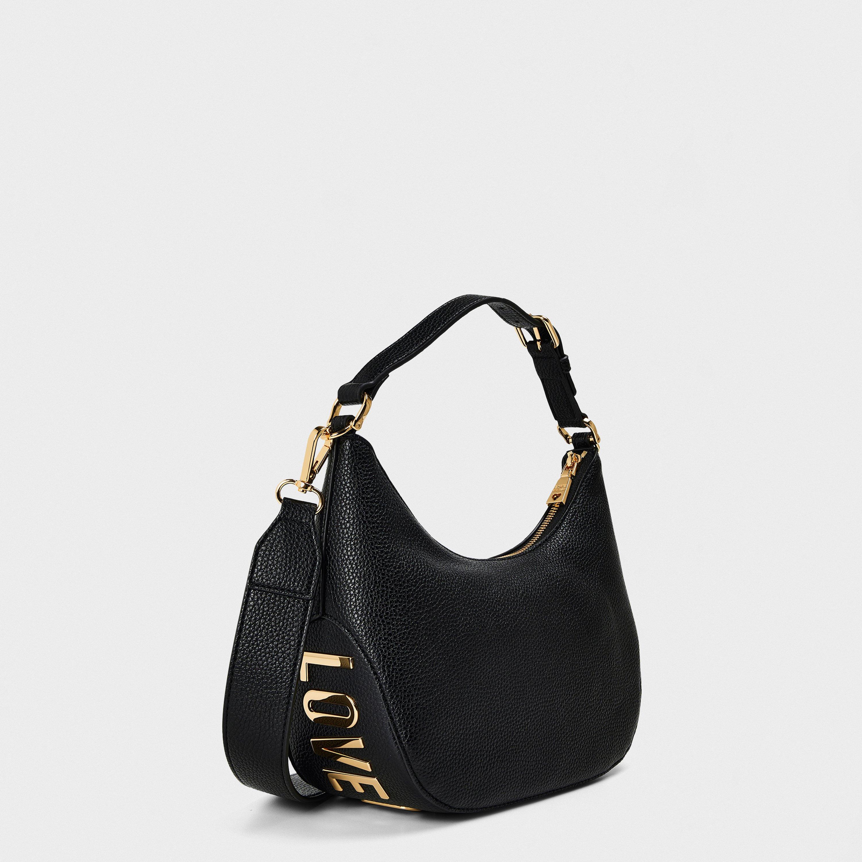Black - Love Moschino - Women's Giant Shoulder Bag - 2