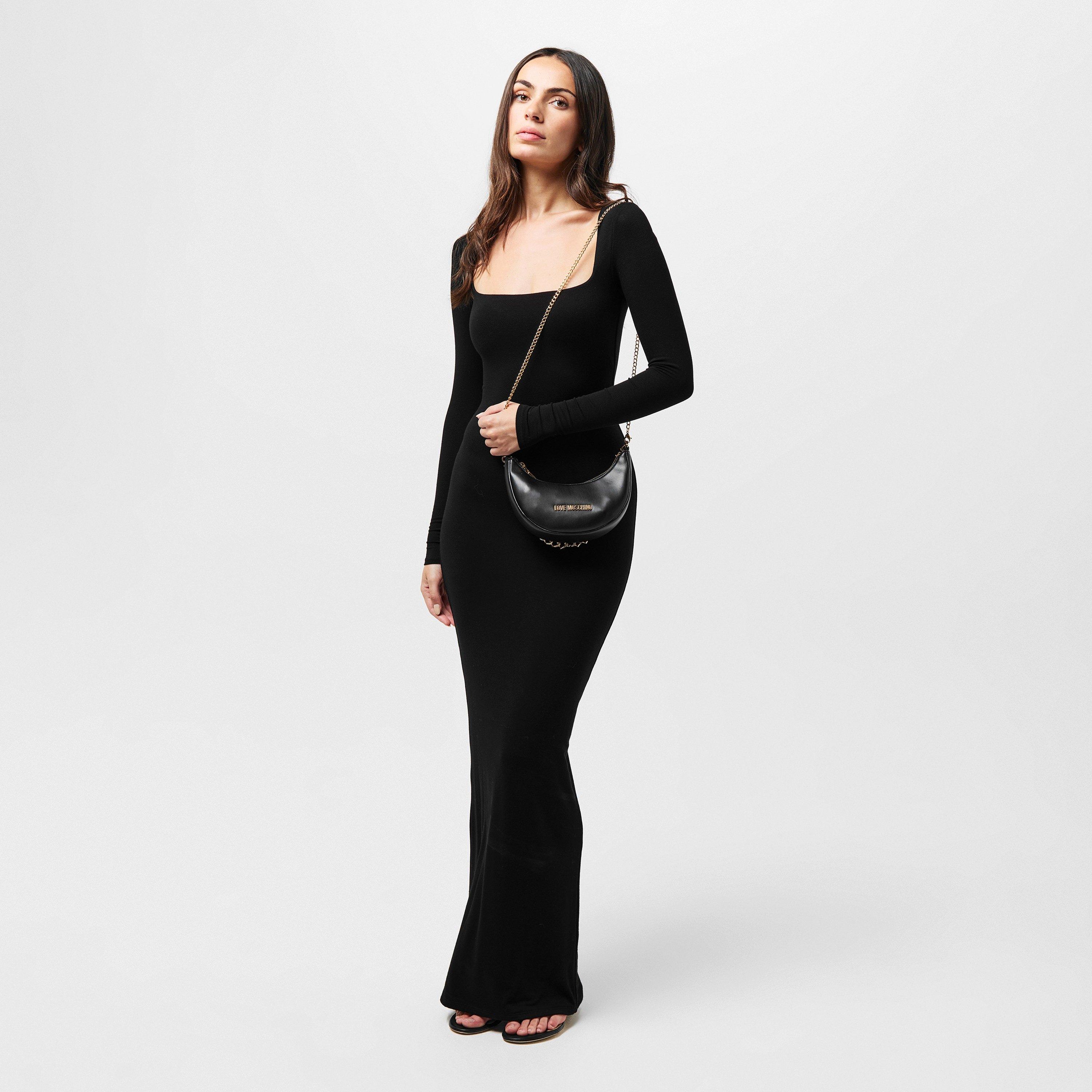 Black - Love Moschino - Women's Bold Shoulder Bag - 6