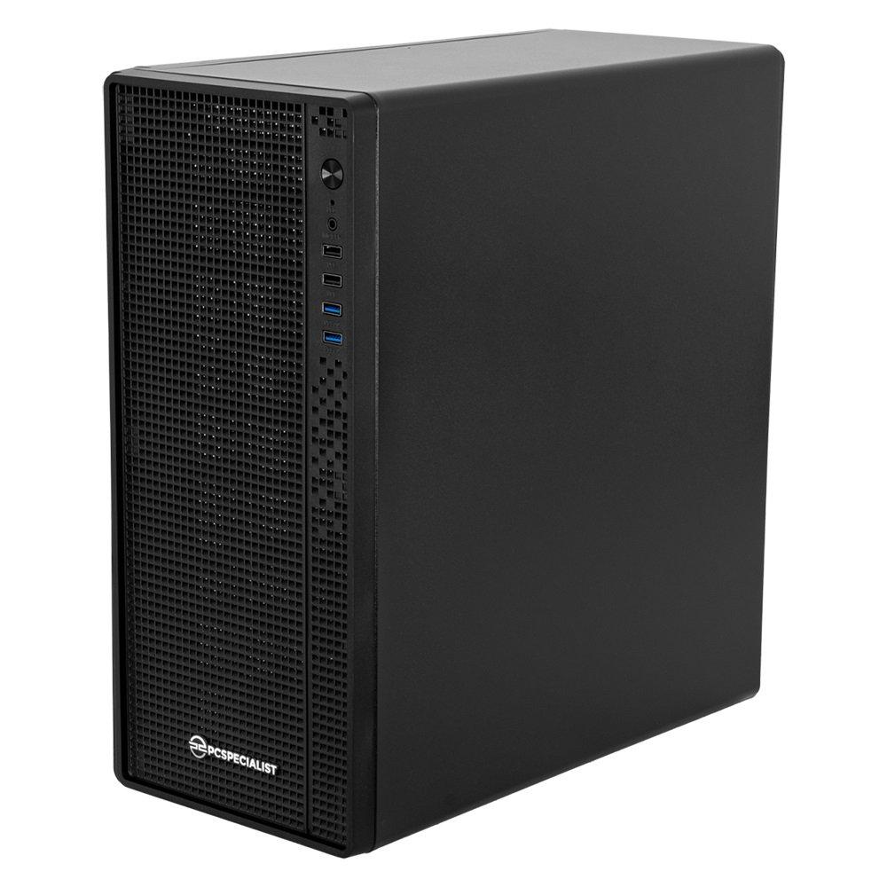 Black - PCSpecialist - Logic 320 Business Desktop PC - Intel Core i7-12700 32GB 1TB - 4