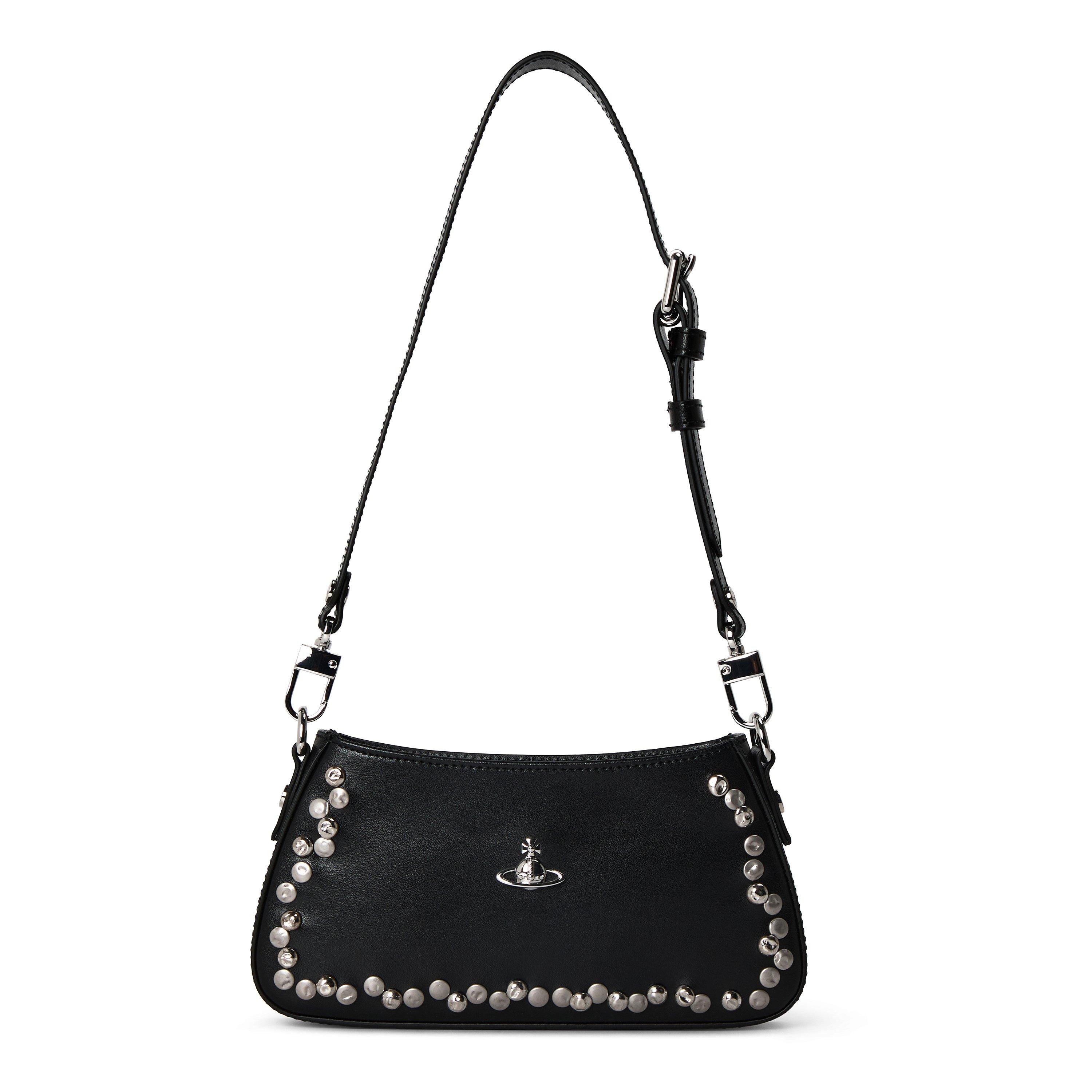 Vivienne Westwood Tasha Shoulder Bag - Black Studs