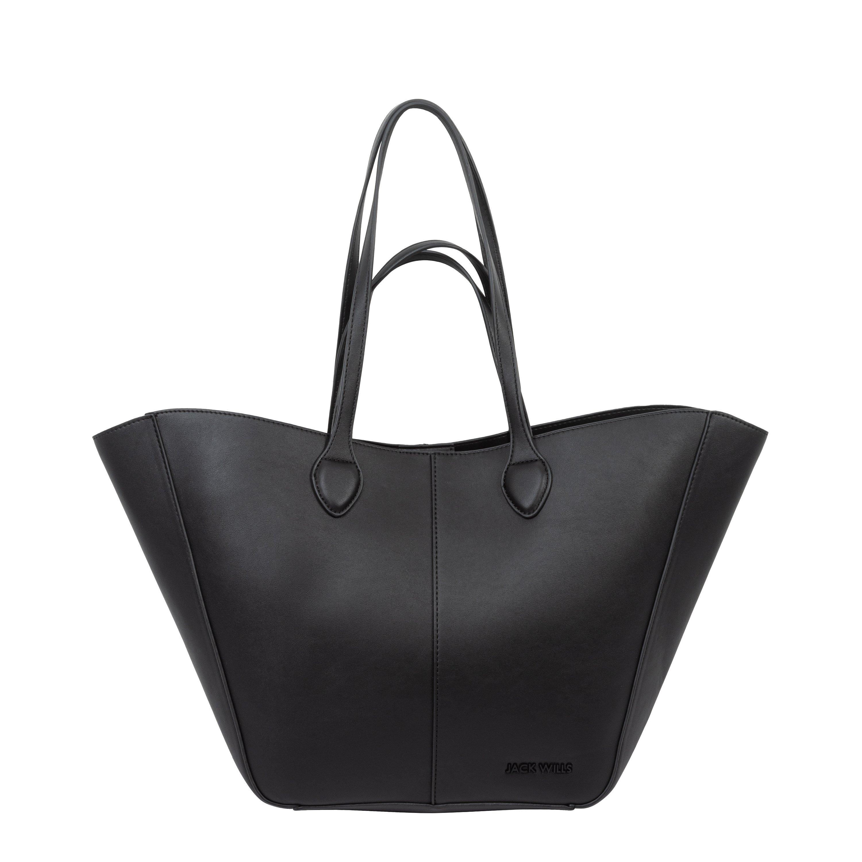Black - Jack Wills - JW Winged Tote Bags - 1