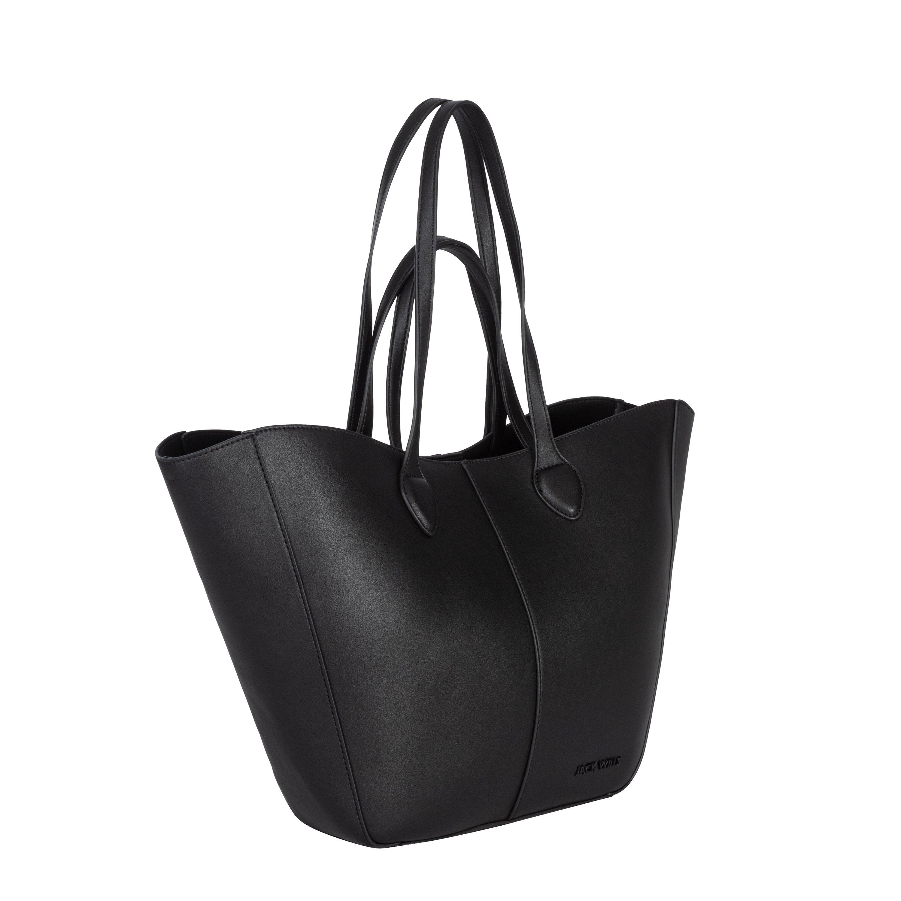 Black - Jack Wills - JW Winged Tote Bags - 4