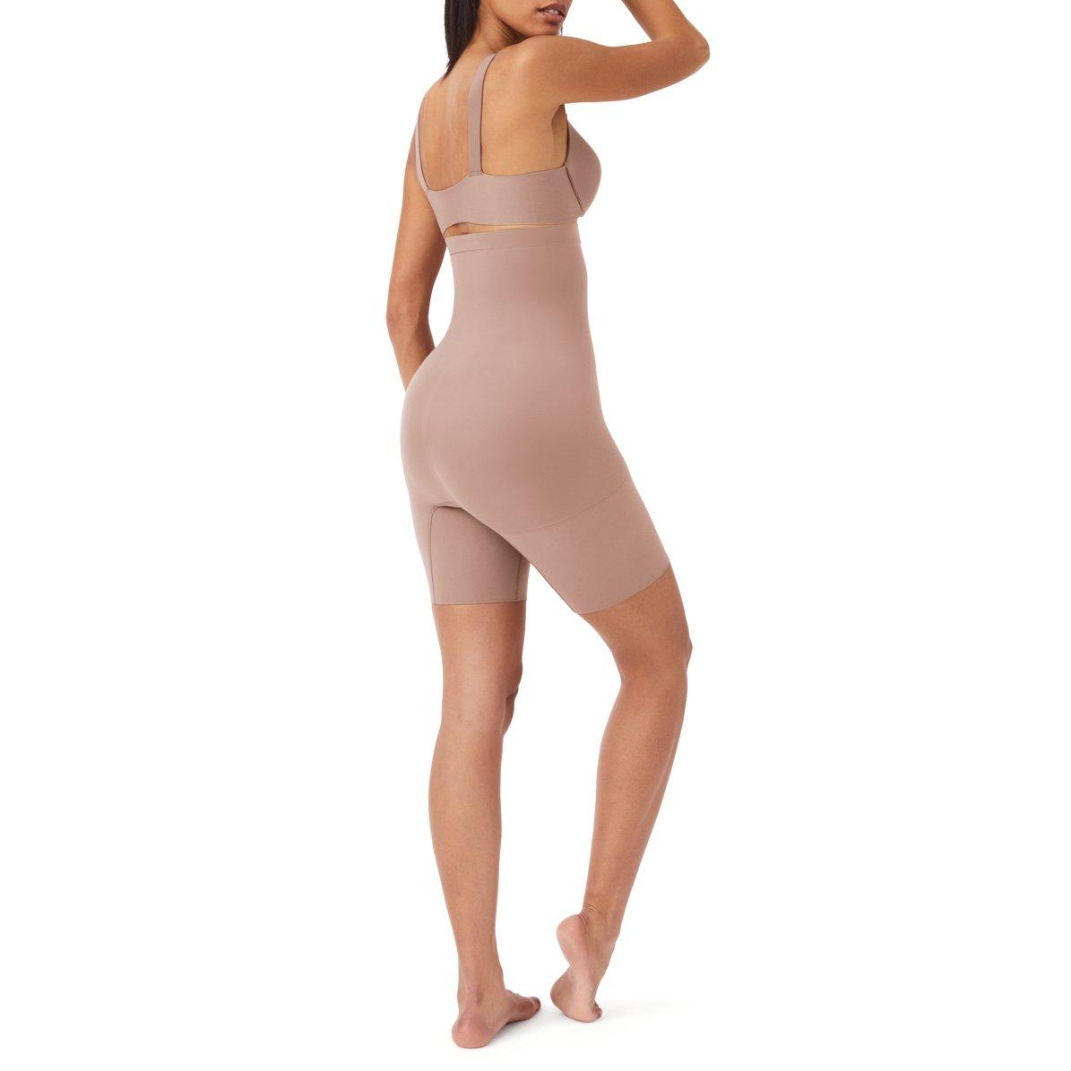 Café Au Lait - Spanx - SPANXsculpt™ Seamless Power High-Waisted Mid-Thigh Short - 2