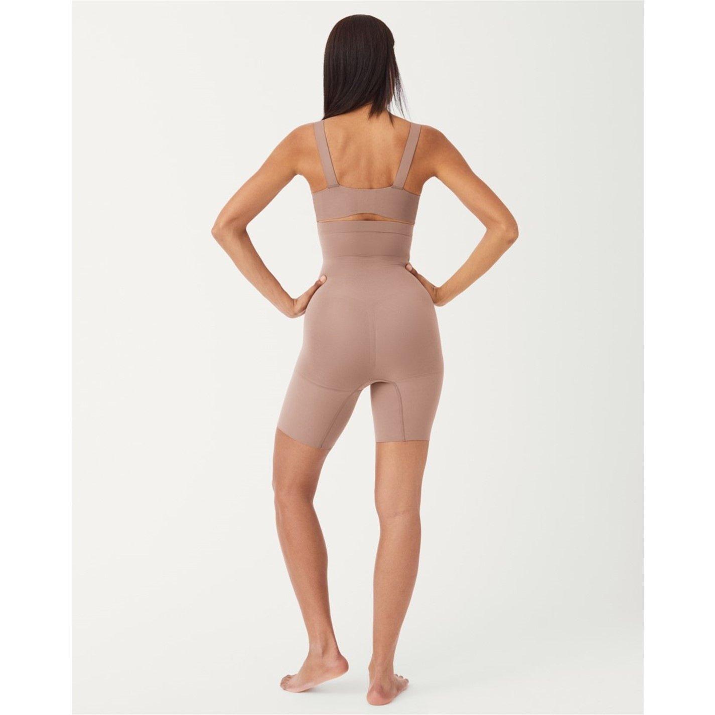 Café Au Lait - Spanx - SPANXsculpt™ Seamless Power High-Waisted Mid-Thigh Short - 3