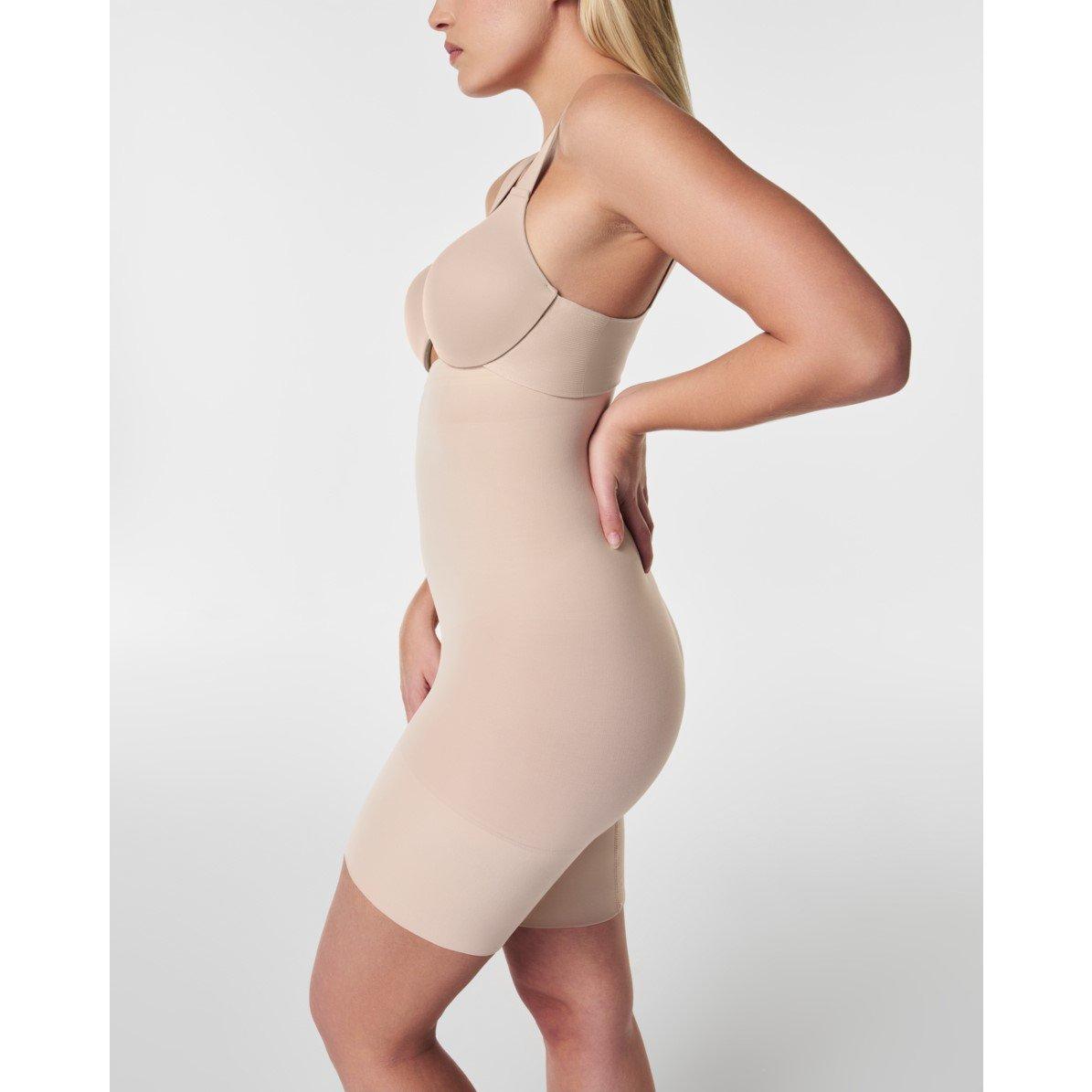Soft Nude - Spanx - SPANXsculpt™ Seamless Power High-Waisted Mid-Thigh Short - 3