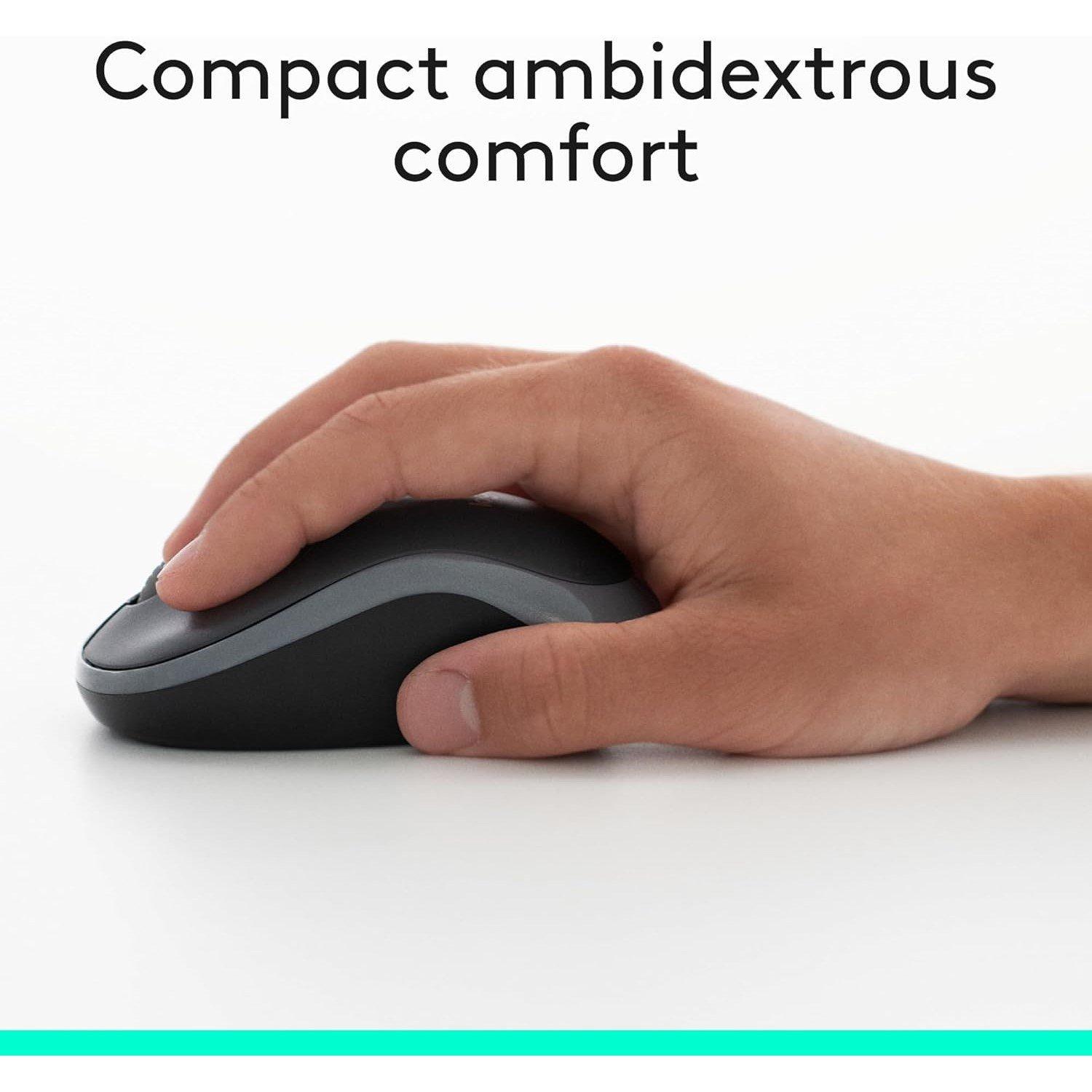 Crna - Logitech - Logitech MK270 Wireless Keyboard and Mouse Combo - 3