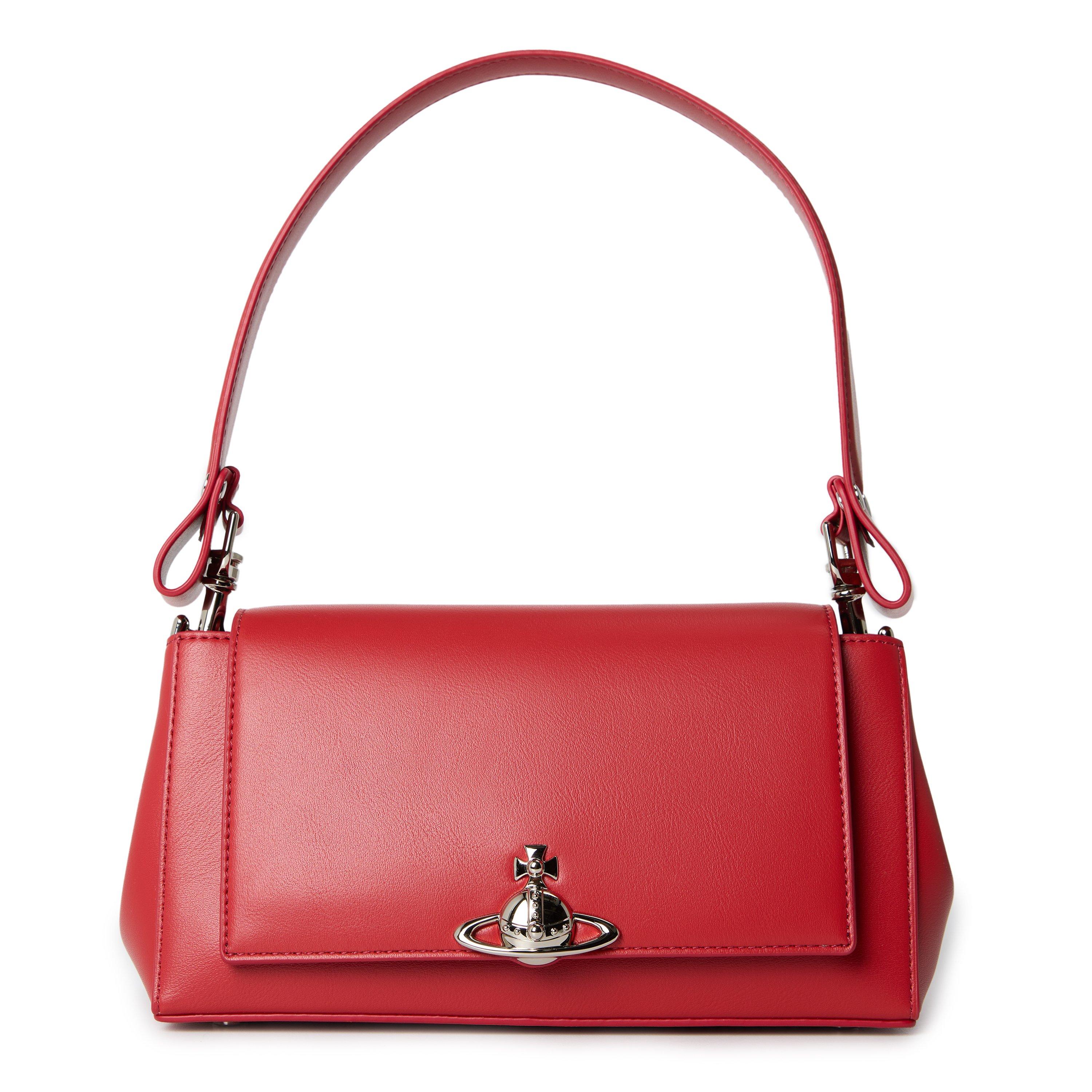 RED - Vivienne Westwood - Women's Viv Hazel Shoulder Bag - 1