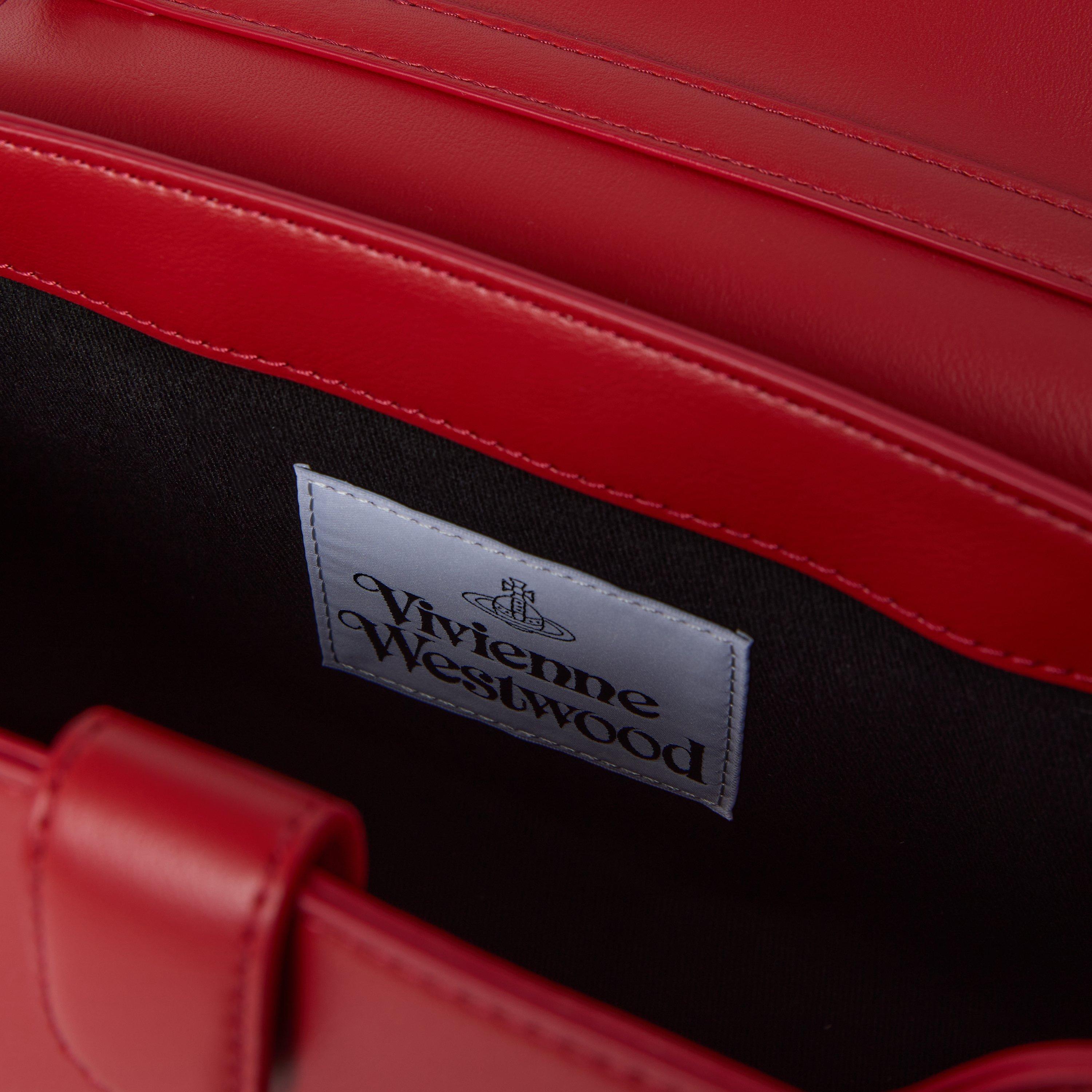 RED - Vivienne Westwood - Women's Viv Hazel Shoulder Bag - 4