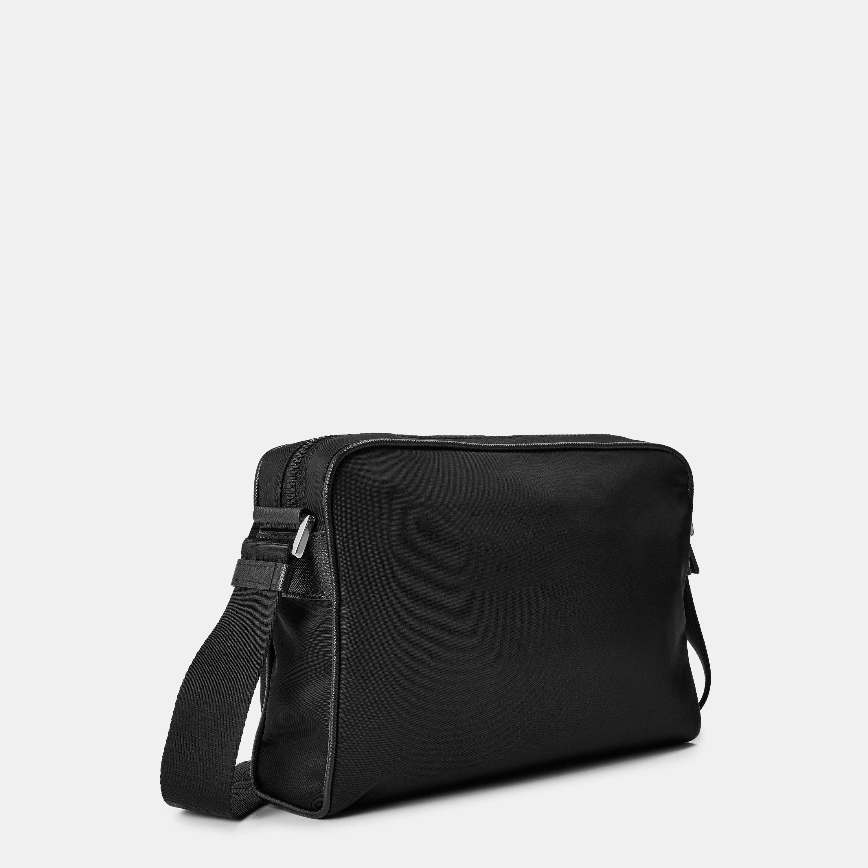 Black - Prada - Men's Cross Body Bag - 2