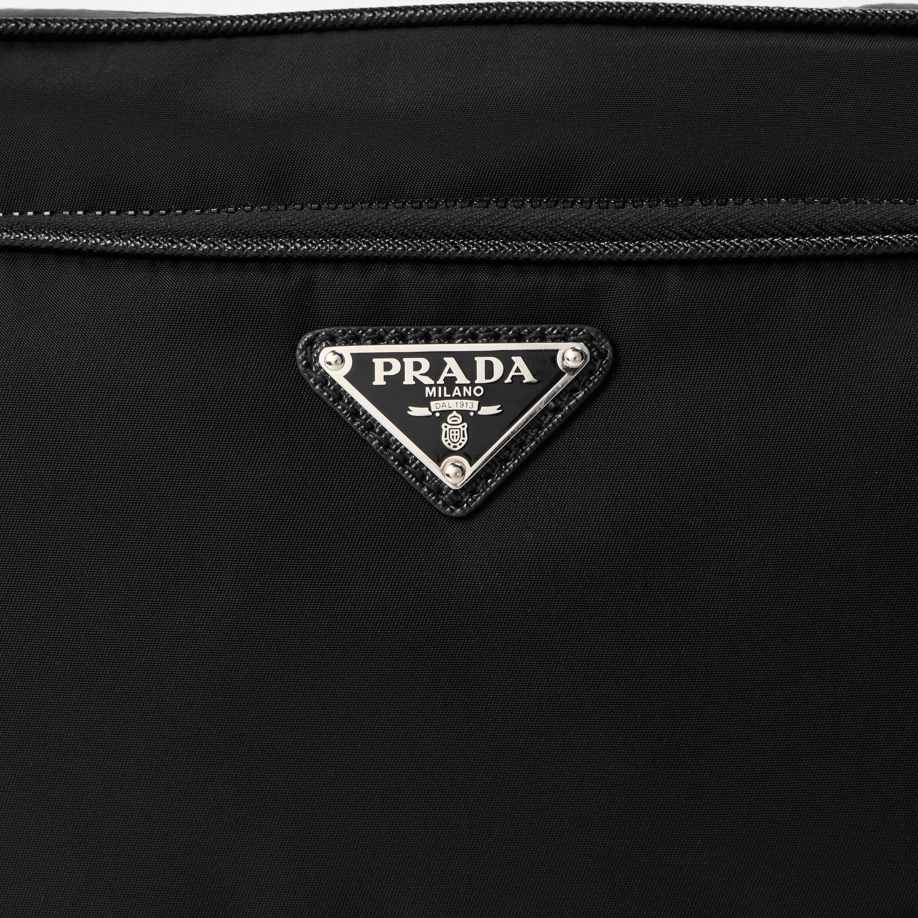 Black - Prada - Men's Cross Body Bag - 4