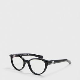 Off White Unisex Reading Glasses