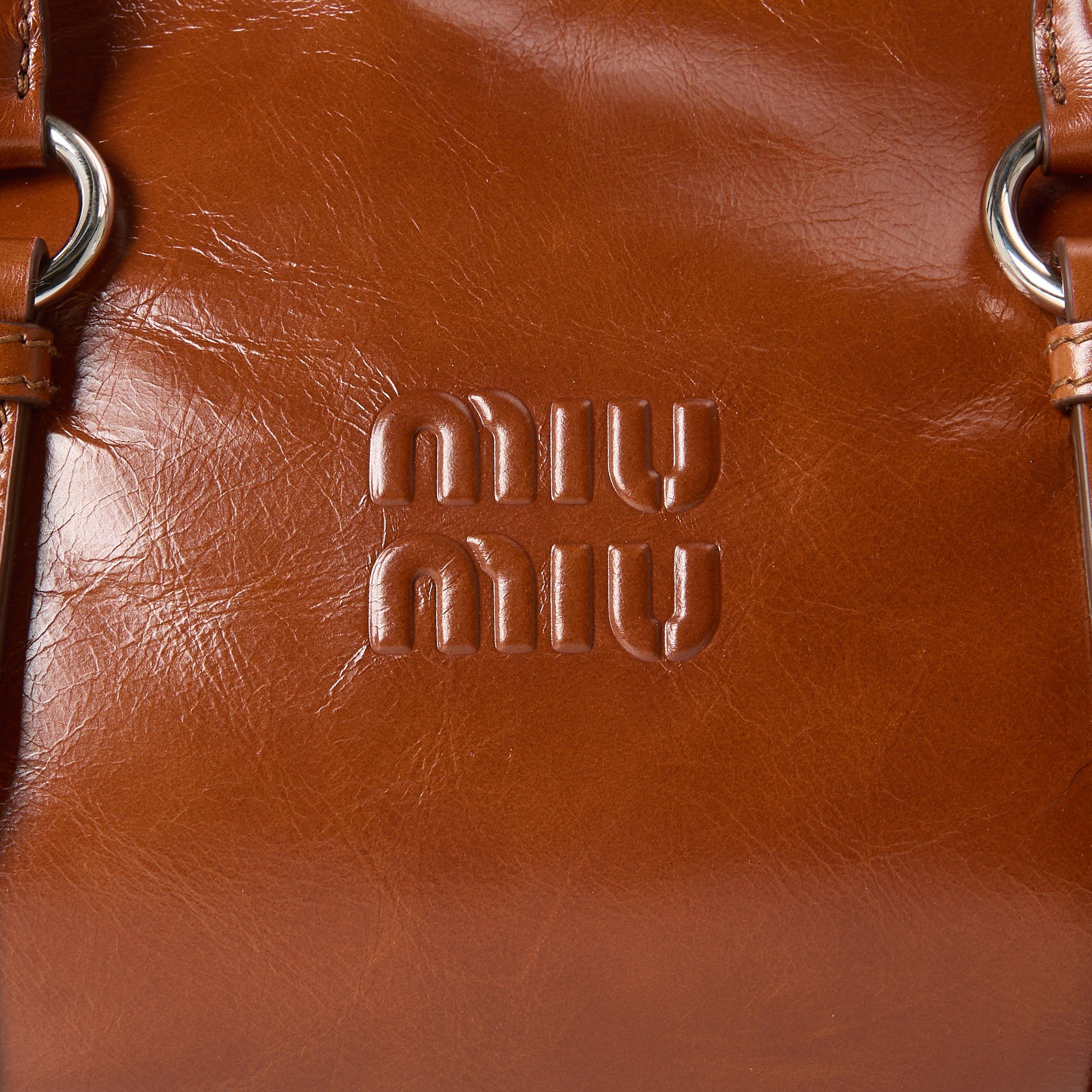 Palissandro - Miu Miu - Miu Glossy Leather H Ld64 - 3