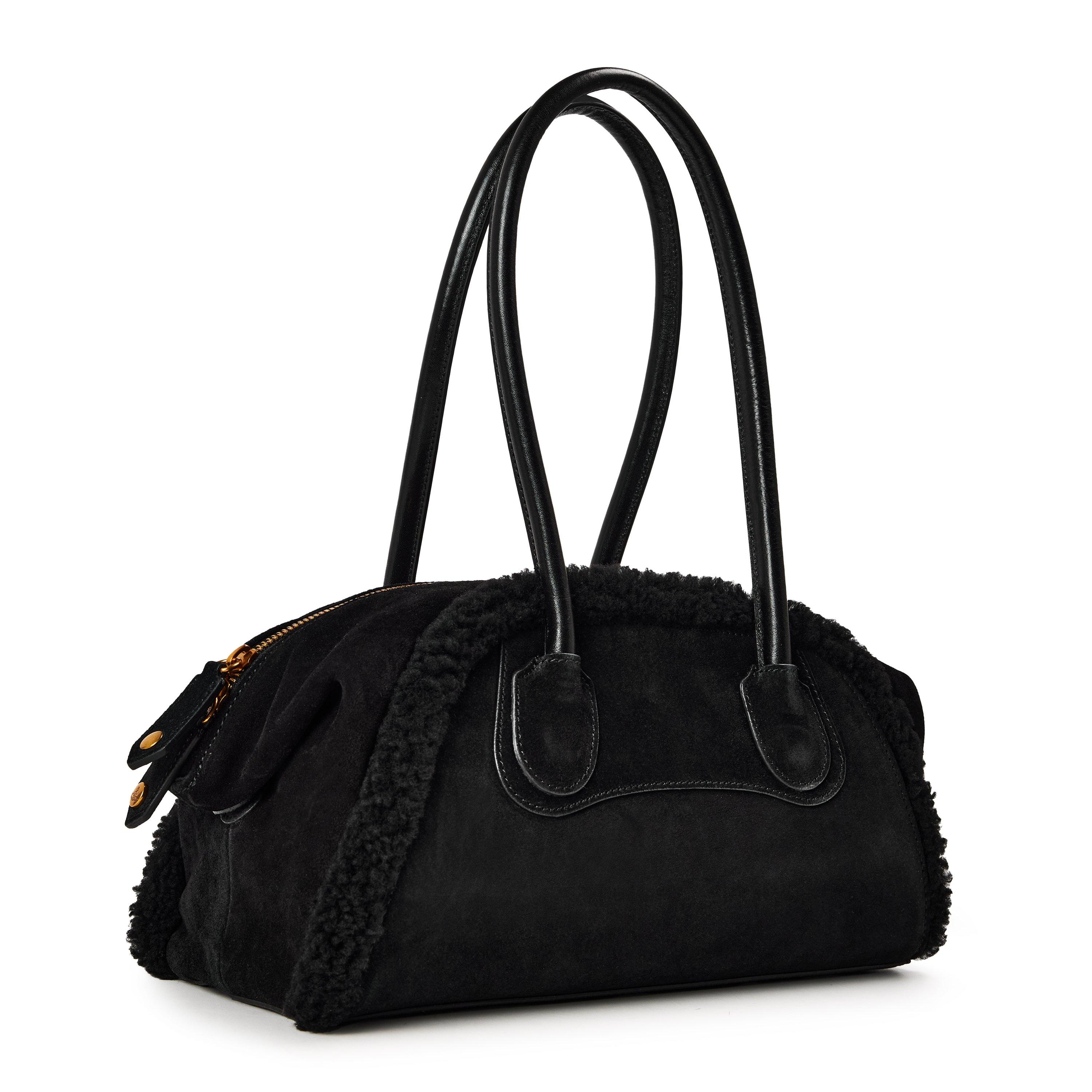 BLACK - Vivienne Westwood - Women's Viv Shirley Shoulder Bag - 2